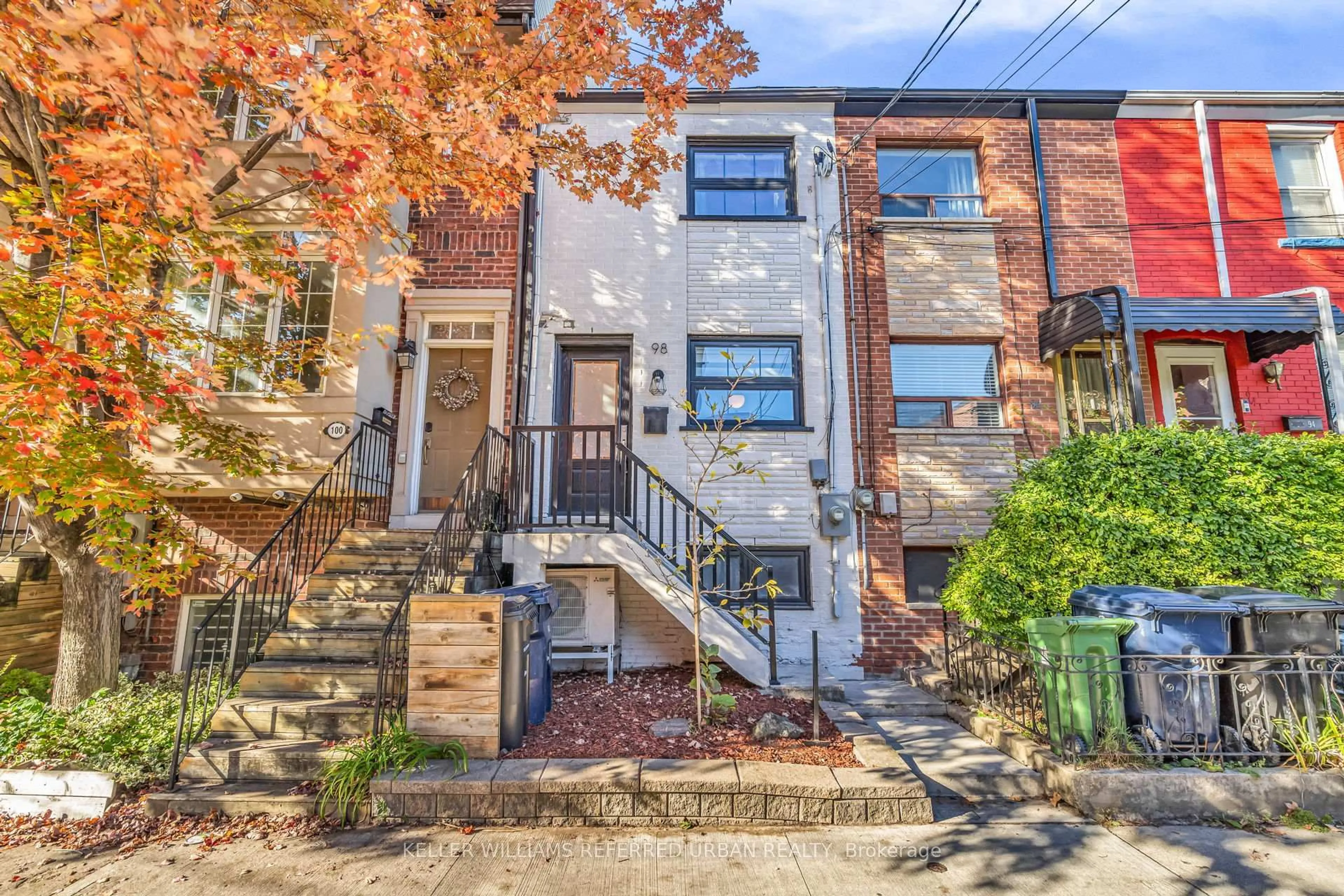 Home with brick exterior material, street for 98 Mitchell Ave, Toronto Ontario M6J 1B9