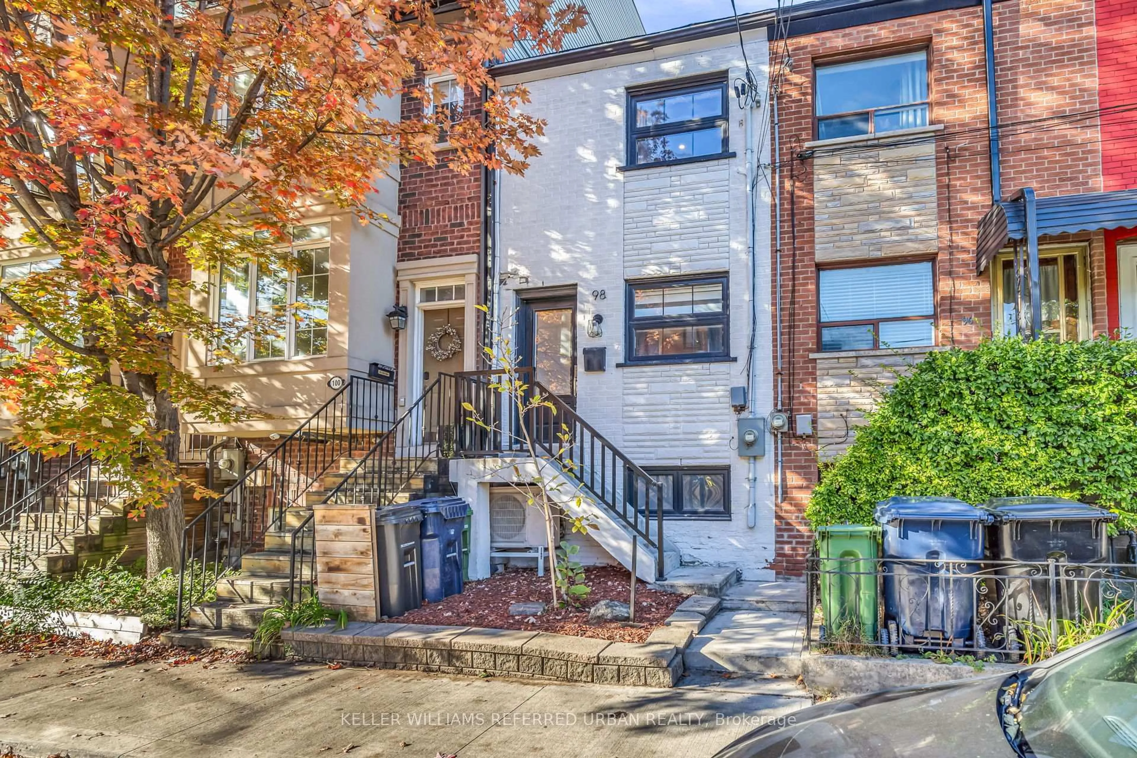 Home with brick exterior material, street for 98 Mitchell Ave, Toronto Ontario M6J 1B9