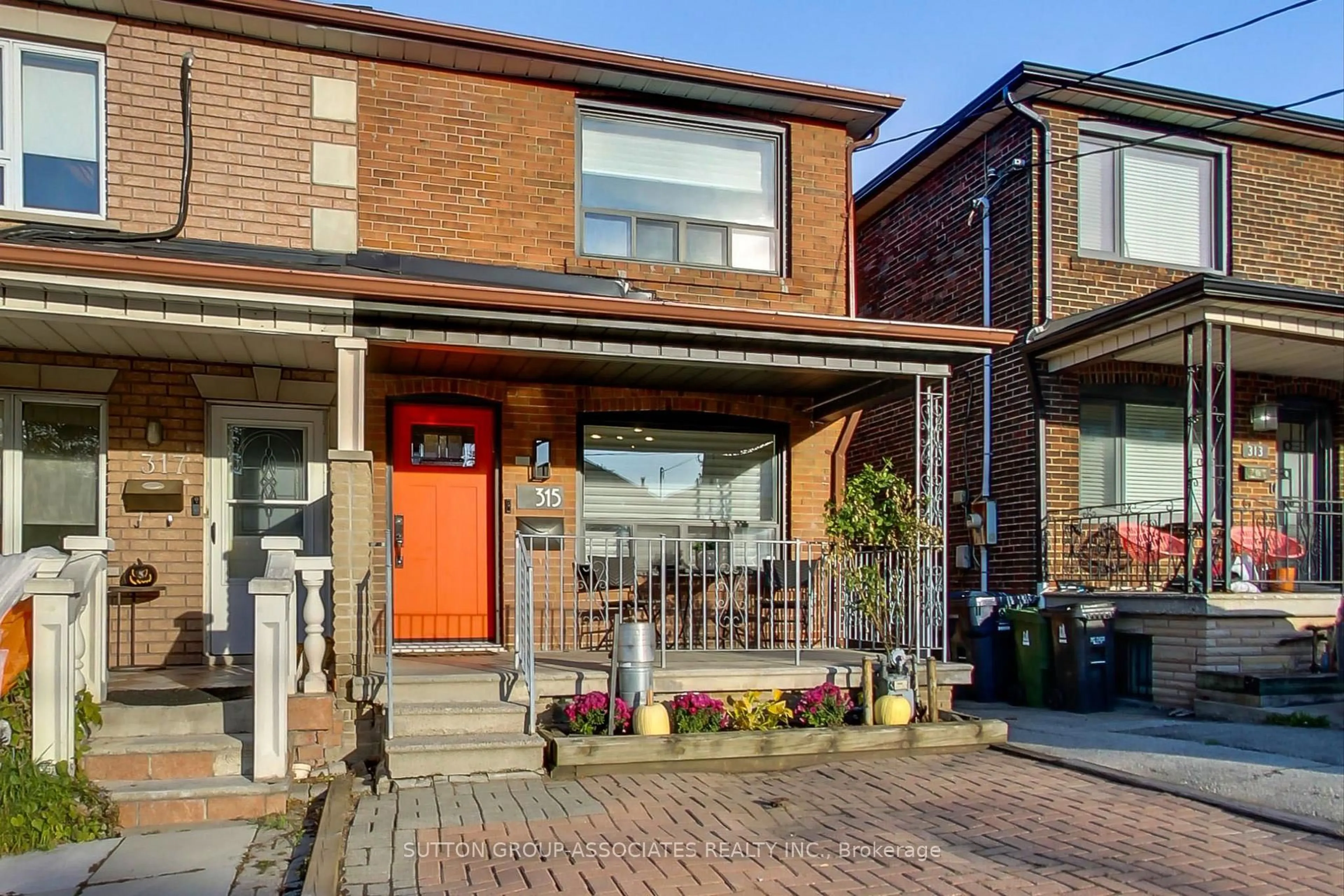 Home with brick exterior material, street for 315 Atlas Ave, Toronto Ontario M6C 3P8