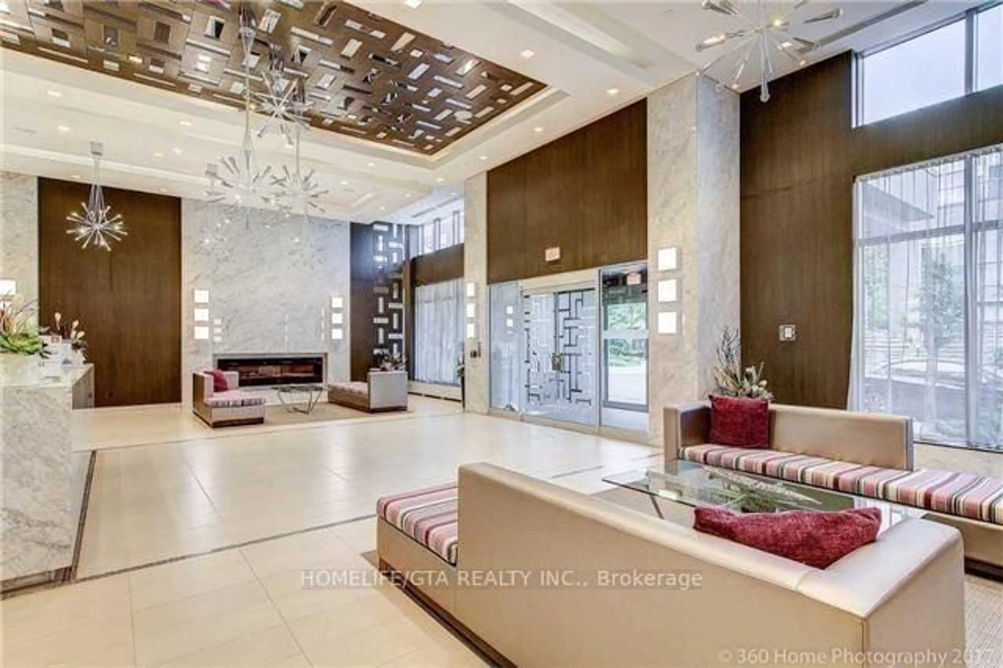 Lobby for 18 Graydon Hall Dr #2306, Toronto Ontario M3A 2Z9