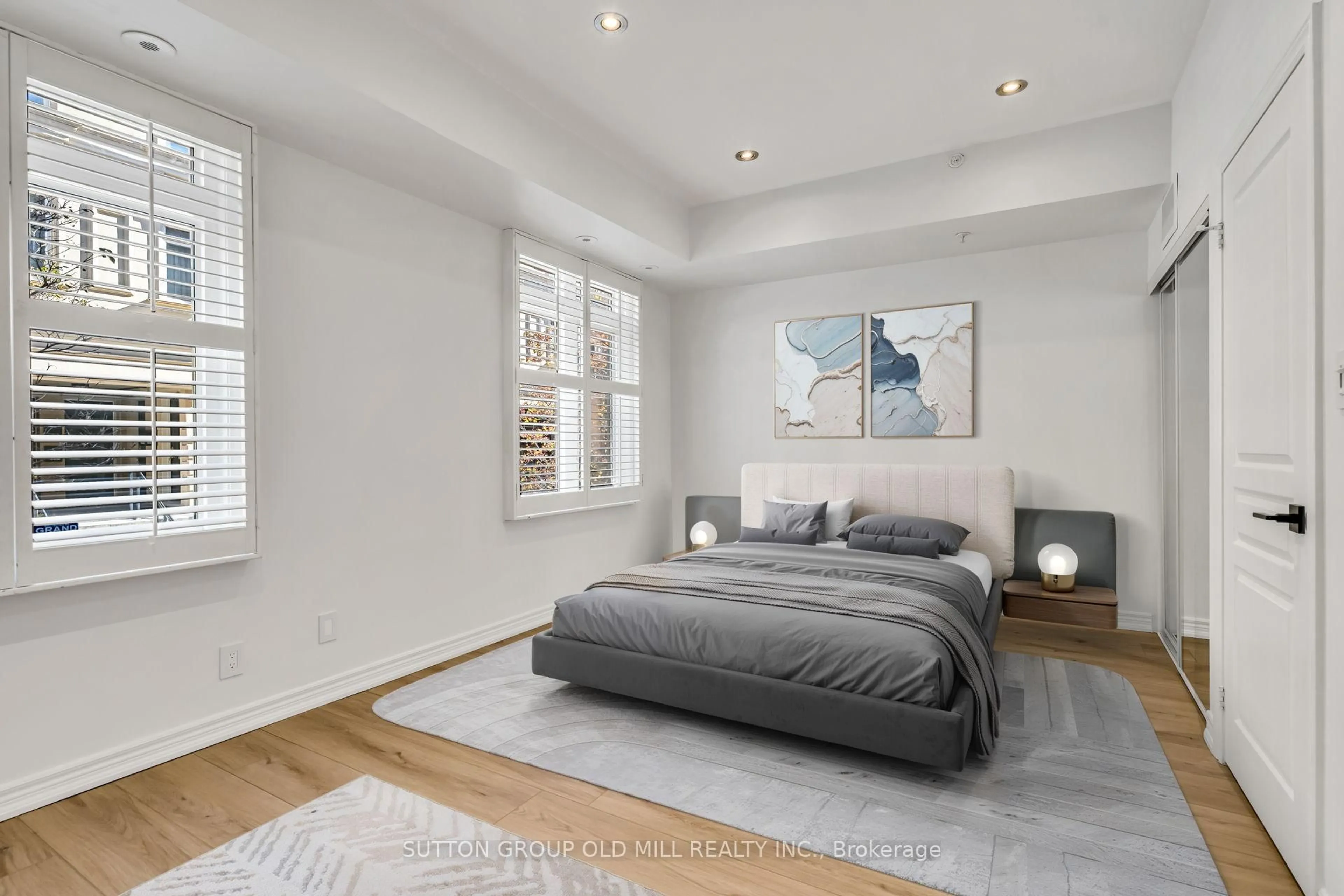 Bedroom with bed, unknown for 78 Carr St #29, Toronto Ontario M5T 1B7