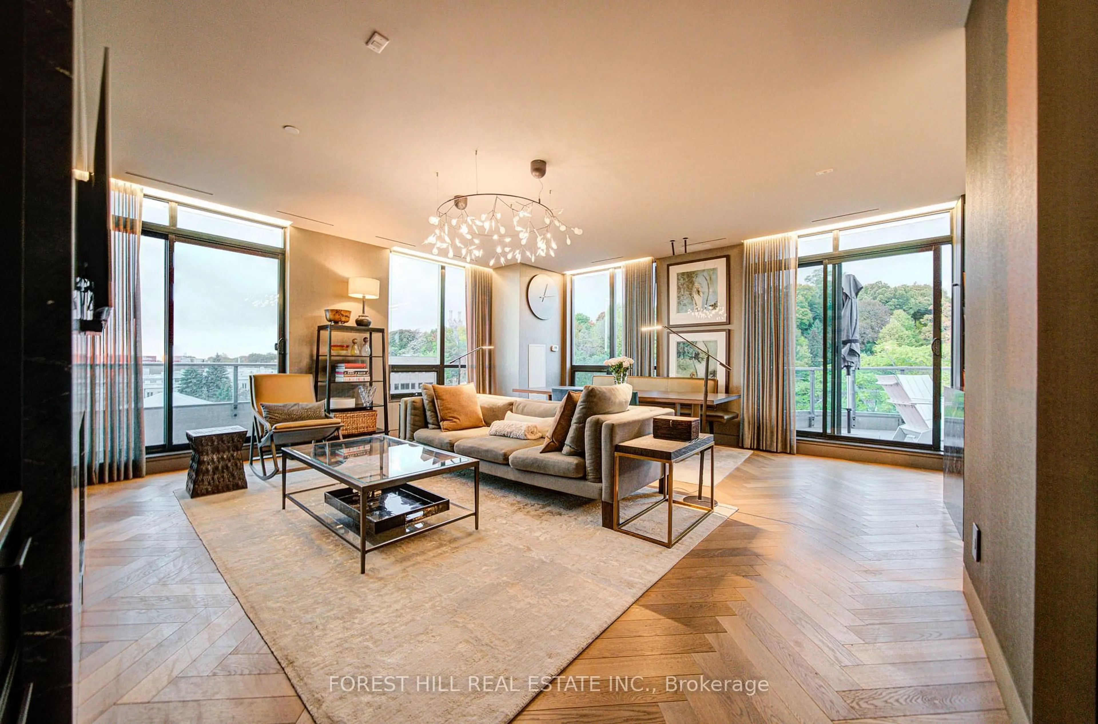 Living room with furniture, unknown for 377 Madison Ave #706, Toronto Ontario M4V 3E1