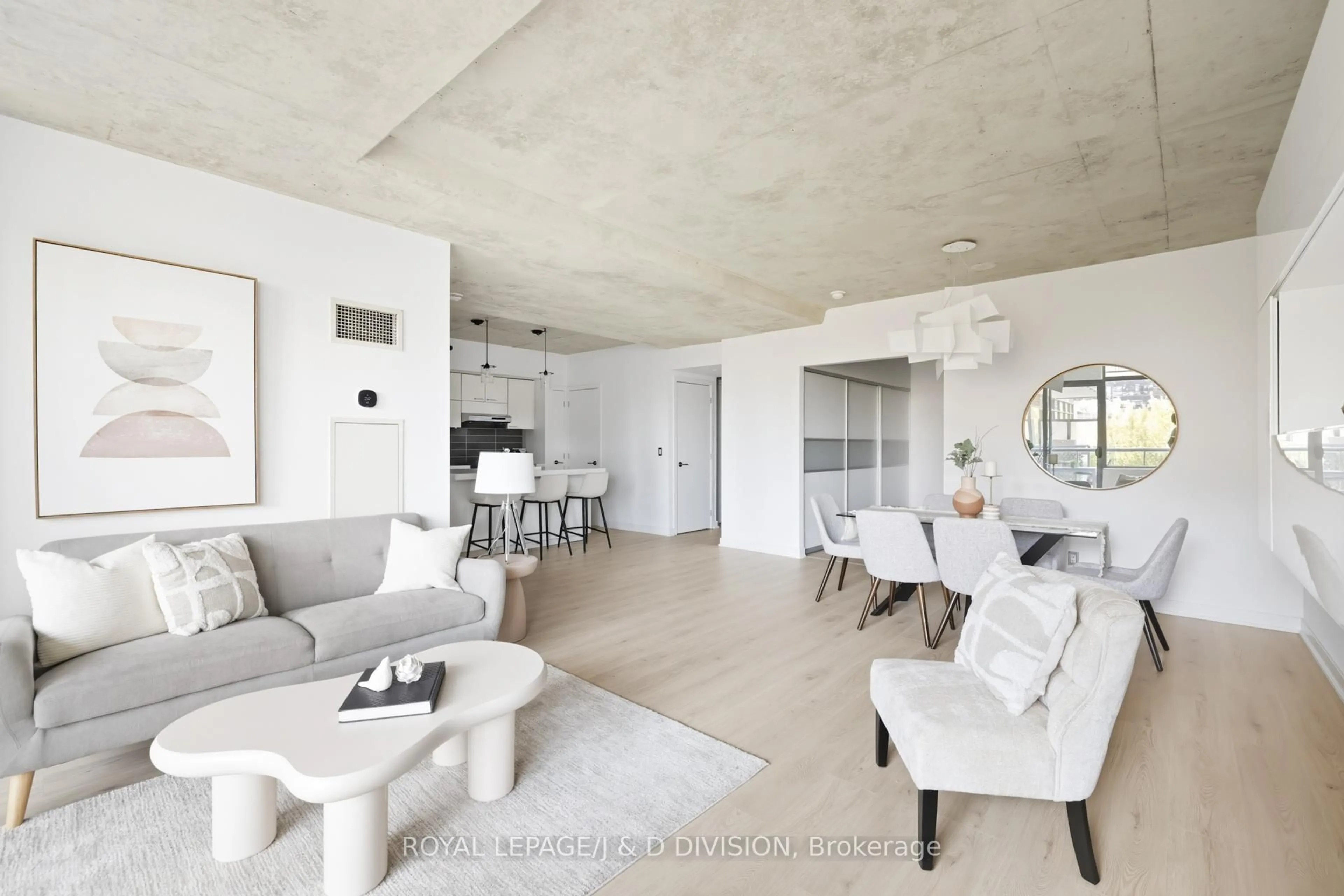 Living room with furniture, unknown for 55 Stewart St #828, Toronto Ontario M5V 2V1