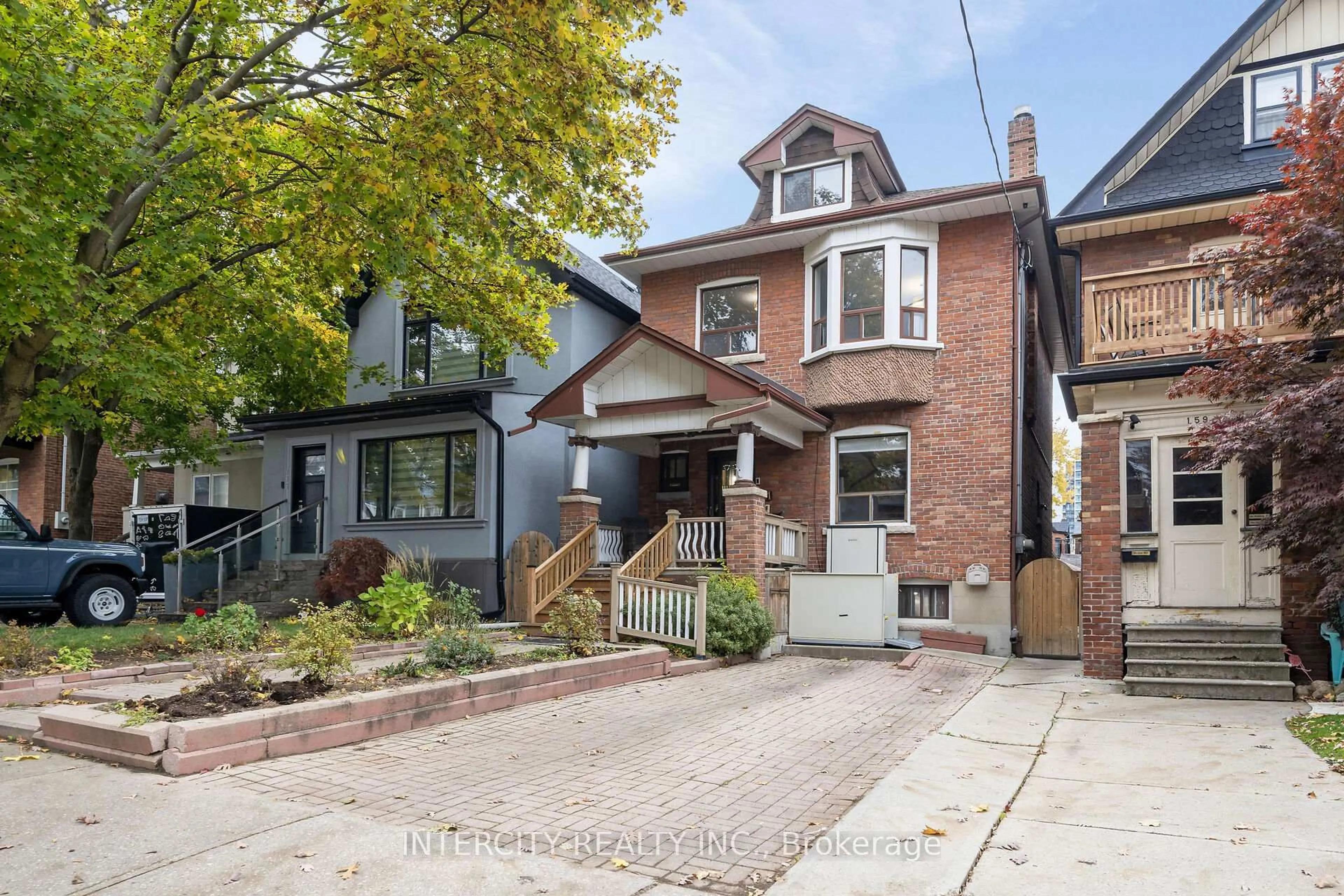 Home with brick exterior material, street for 161 Wychwood Ave, Toronto Ontario M6C 2T4