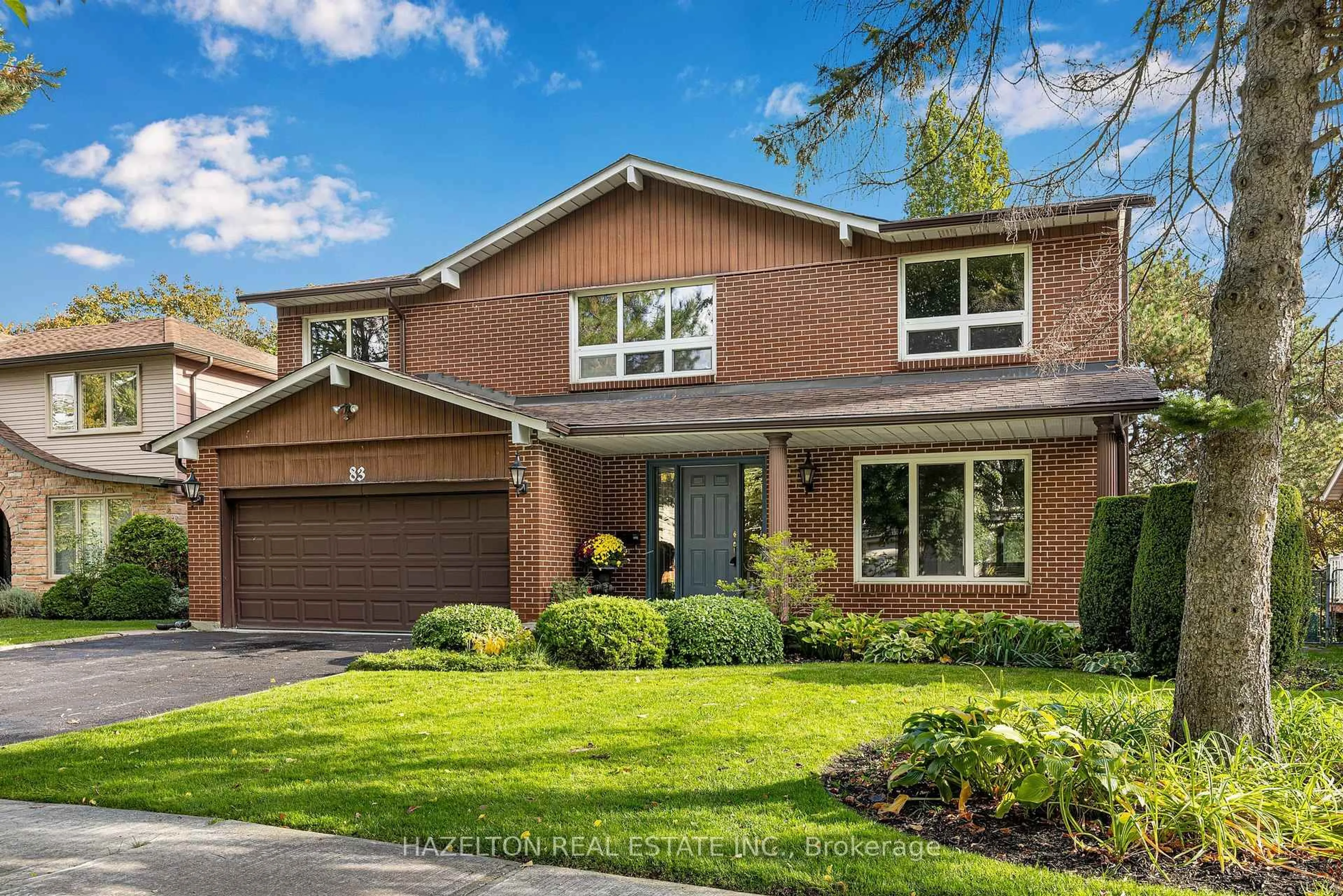 Home with brick exterior material, street for 83 Ames Circ, Toronto Ontario M3B 3C2
