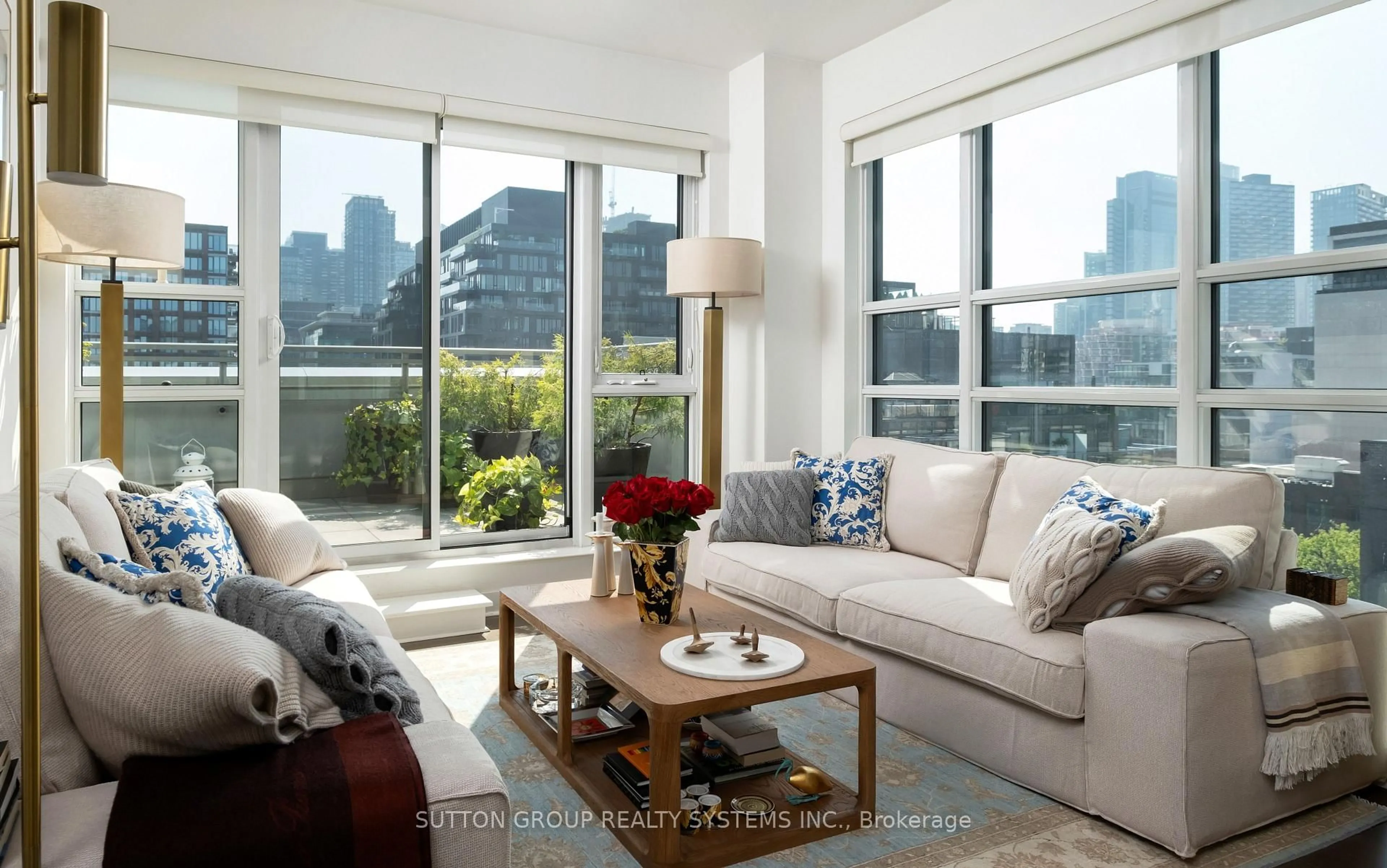 Living room with furniture, unknown for 156 Portland St #612, Toronto Ontario M5V 0G1