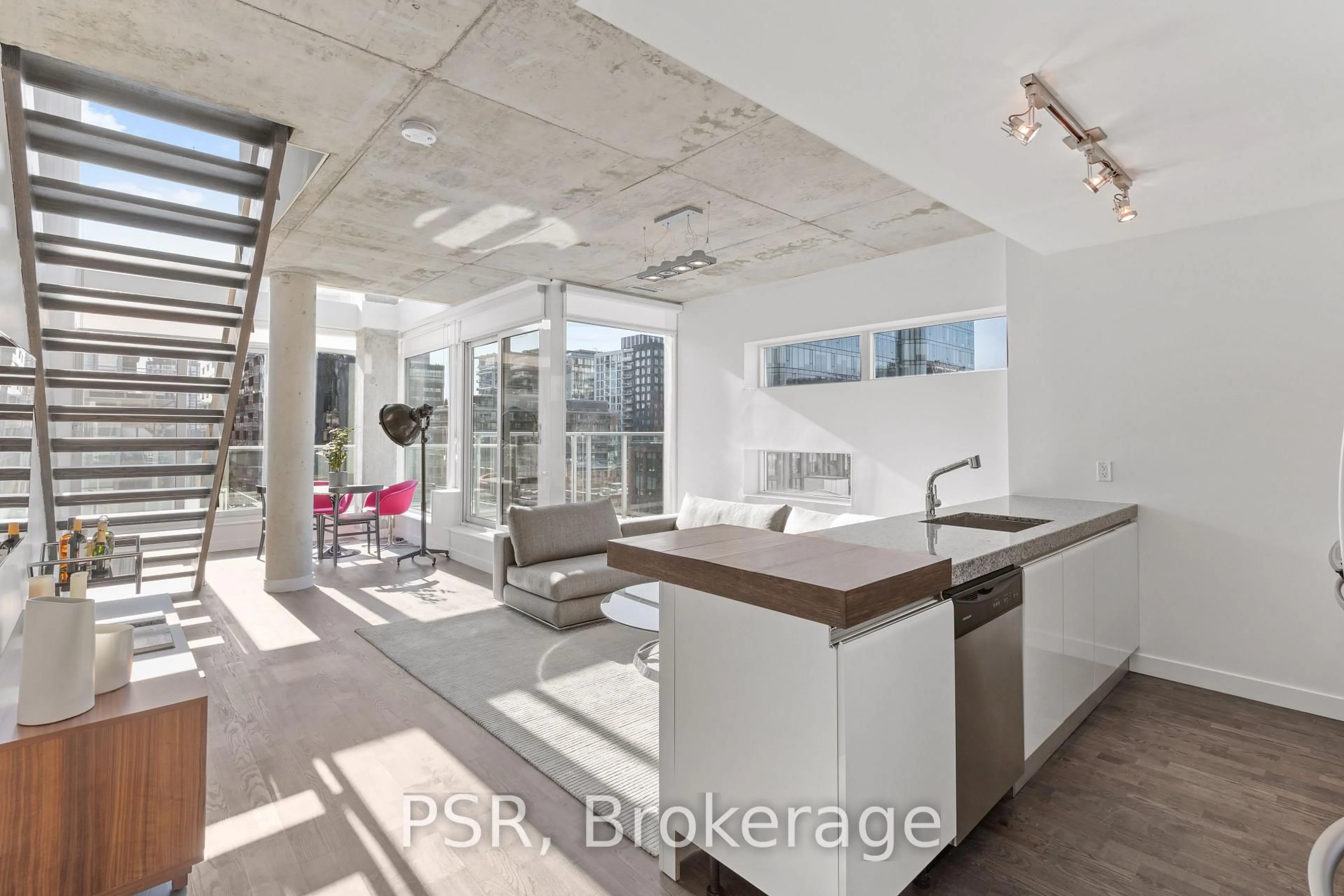 Open concept kitchen, unknown for 75 Portland St #LPH909, Toronto Ontario M5V 2M9