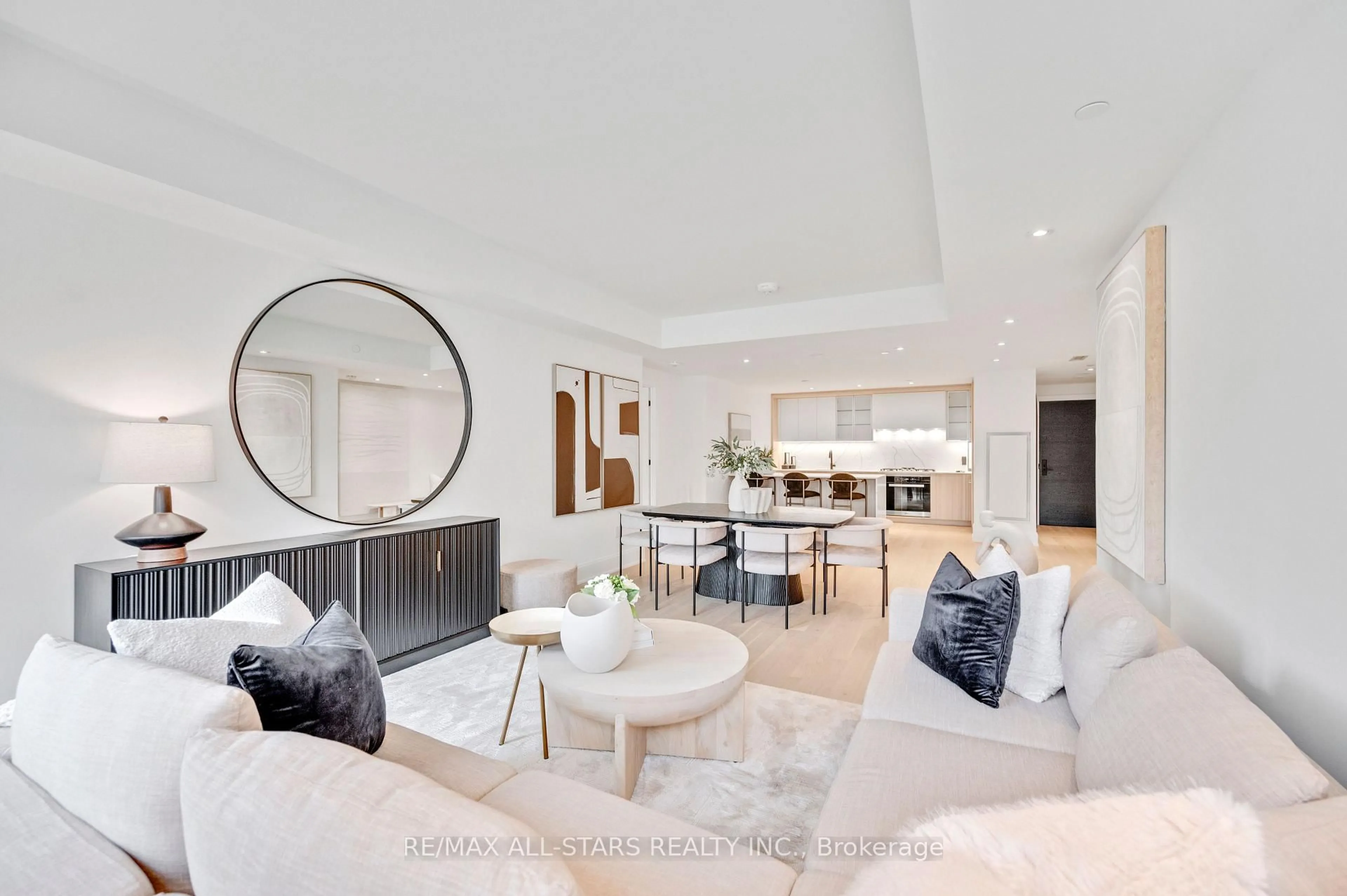 Living room with furniture, unknown for 355 Bedford Park Ave #201, Toronto Ontario M5M 0A5