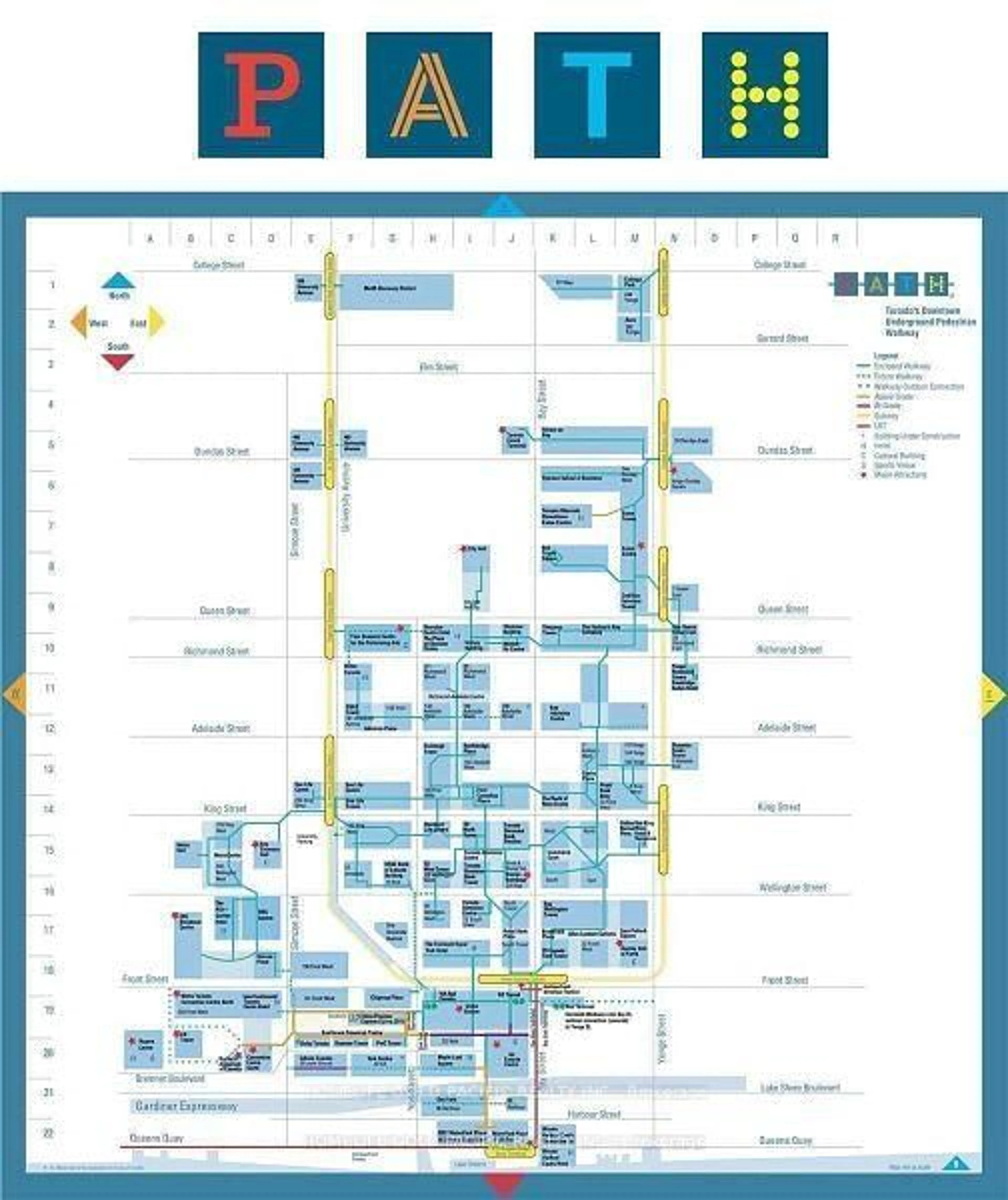 Floor plan for 14 York St #802, Toronto Ontario M5J 0B1