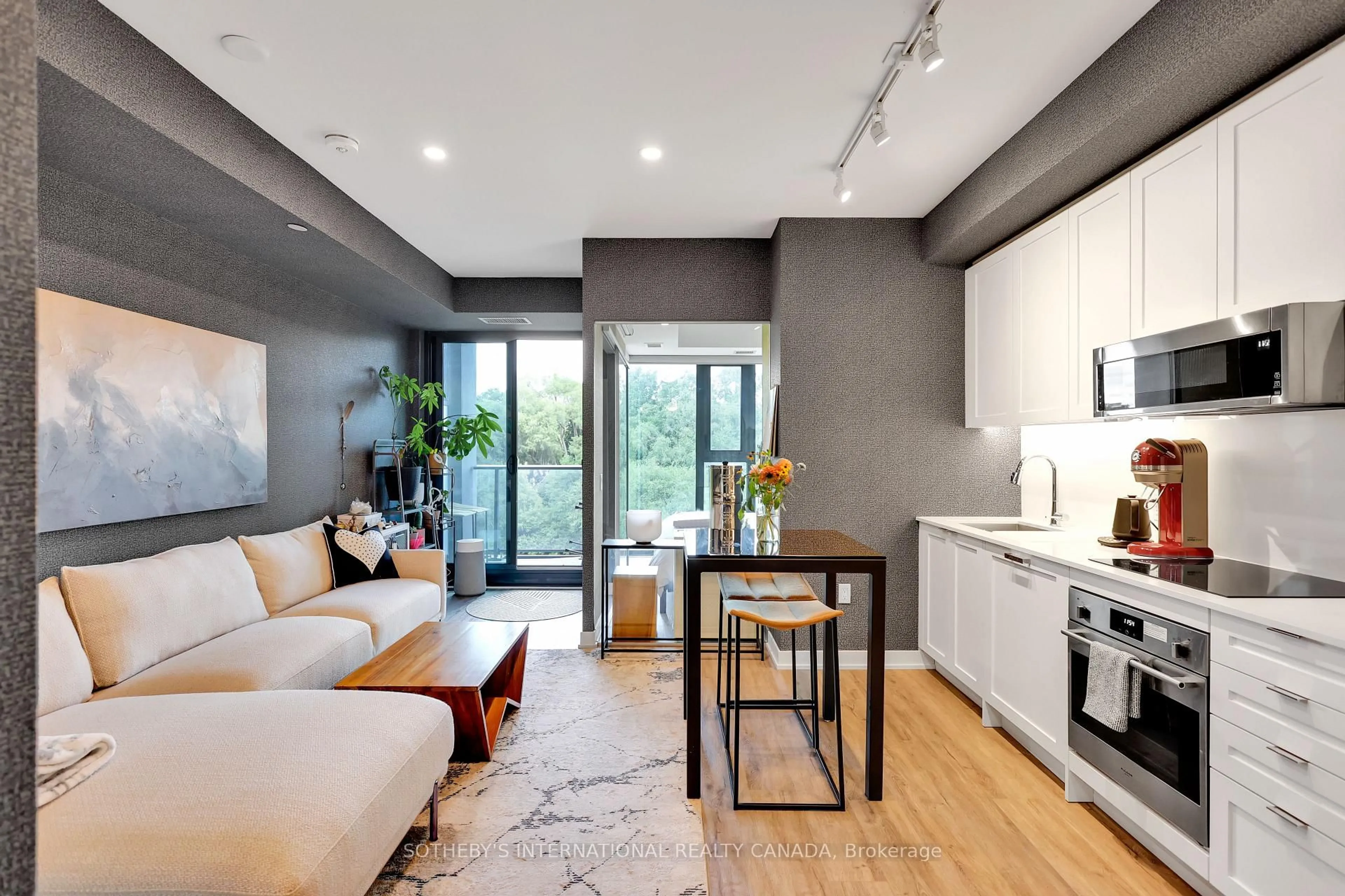 Open concept kitchen, unknown for 250 Lawrence Ave #505, Toronto Ontario M5M 1B1