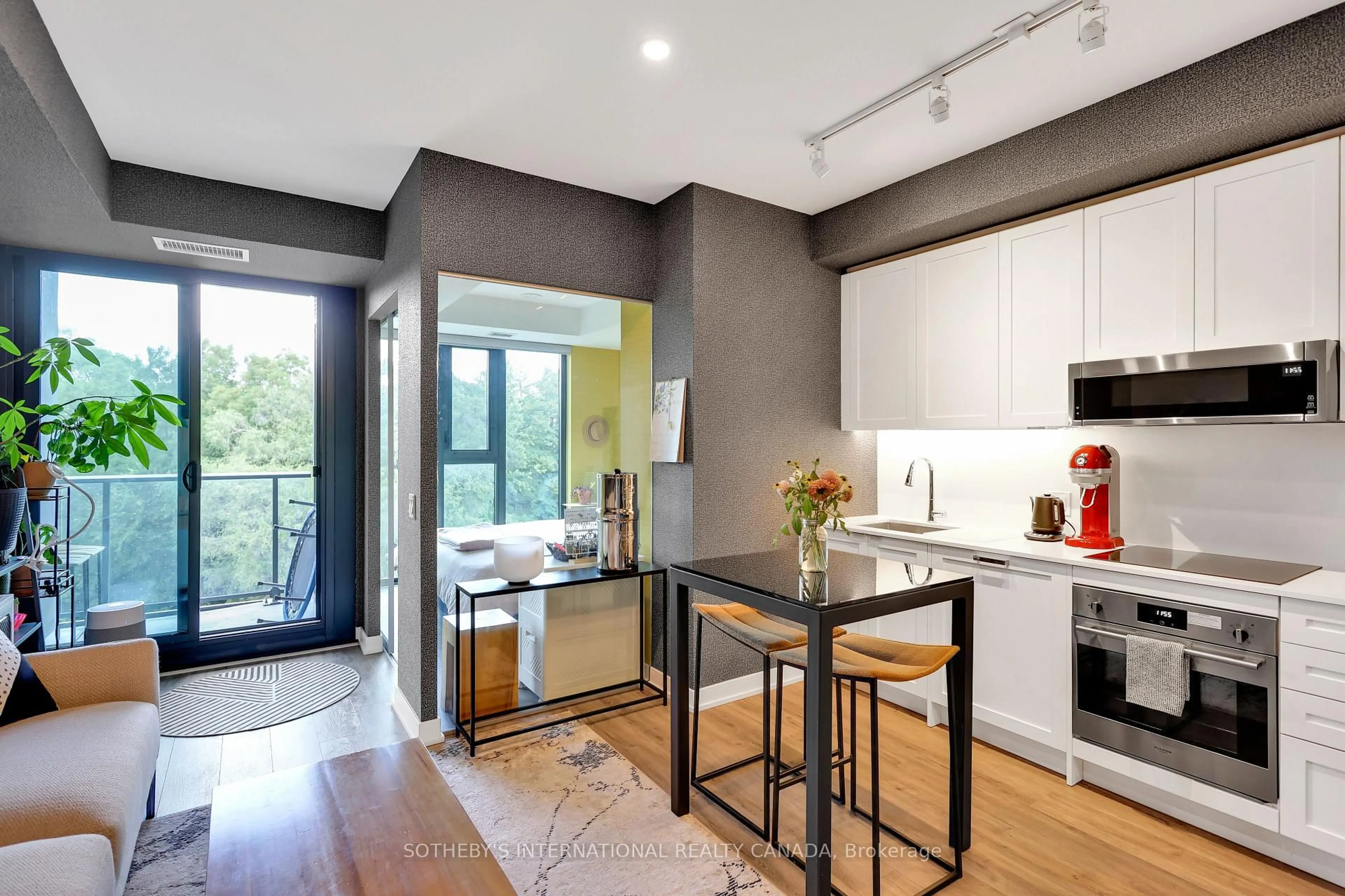 Contemporary kitchen, unknown for 250 Lawrence Ave #505, Toronto Ontario M5M 1B1