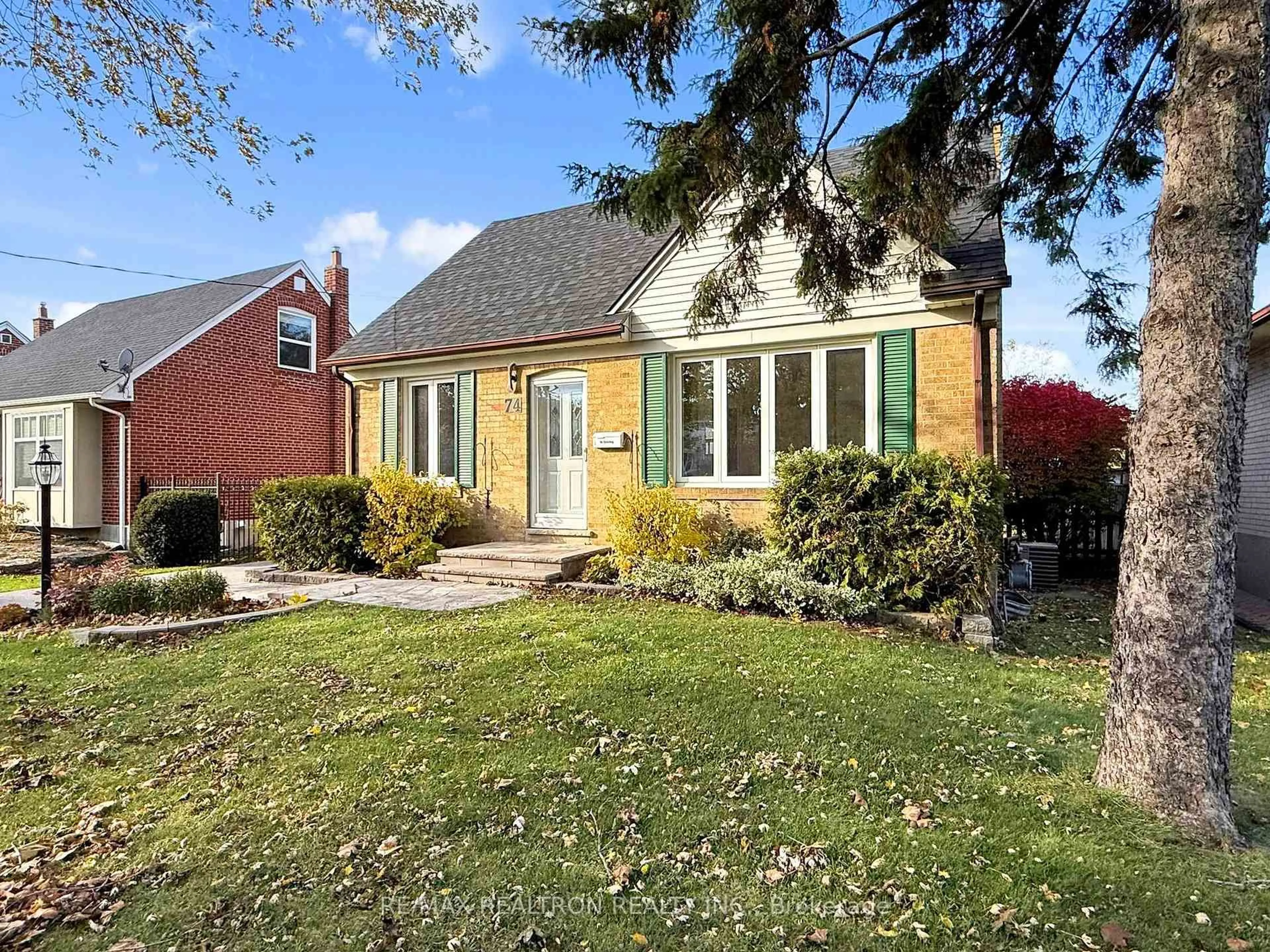 Home with brick exterior material, street for 74 Goulding Ave, Toronto Ontario M2M 1L2