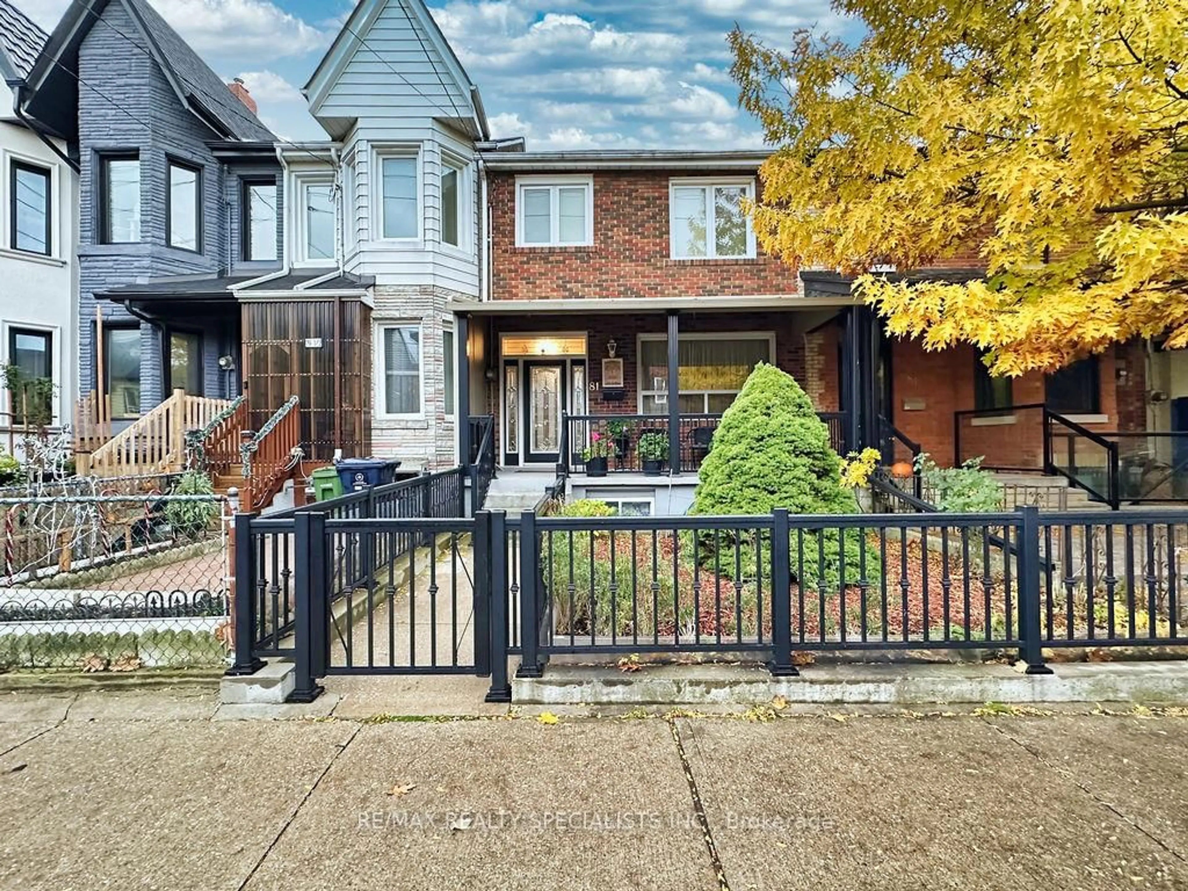 Home with brick exterior material, street for 81 Argyle St, Toronto Ontario M6J 1N8