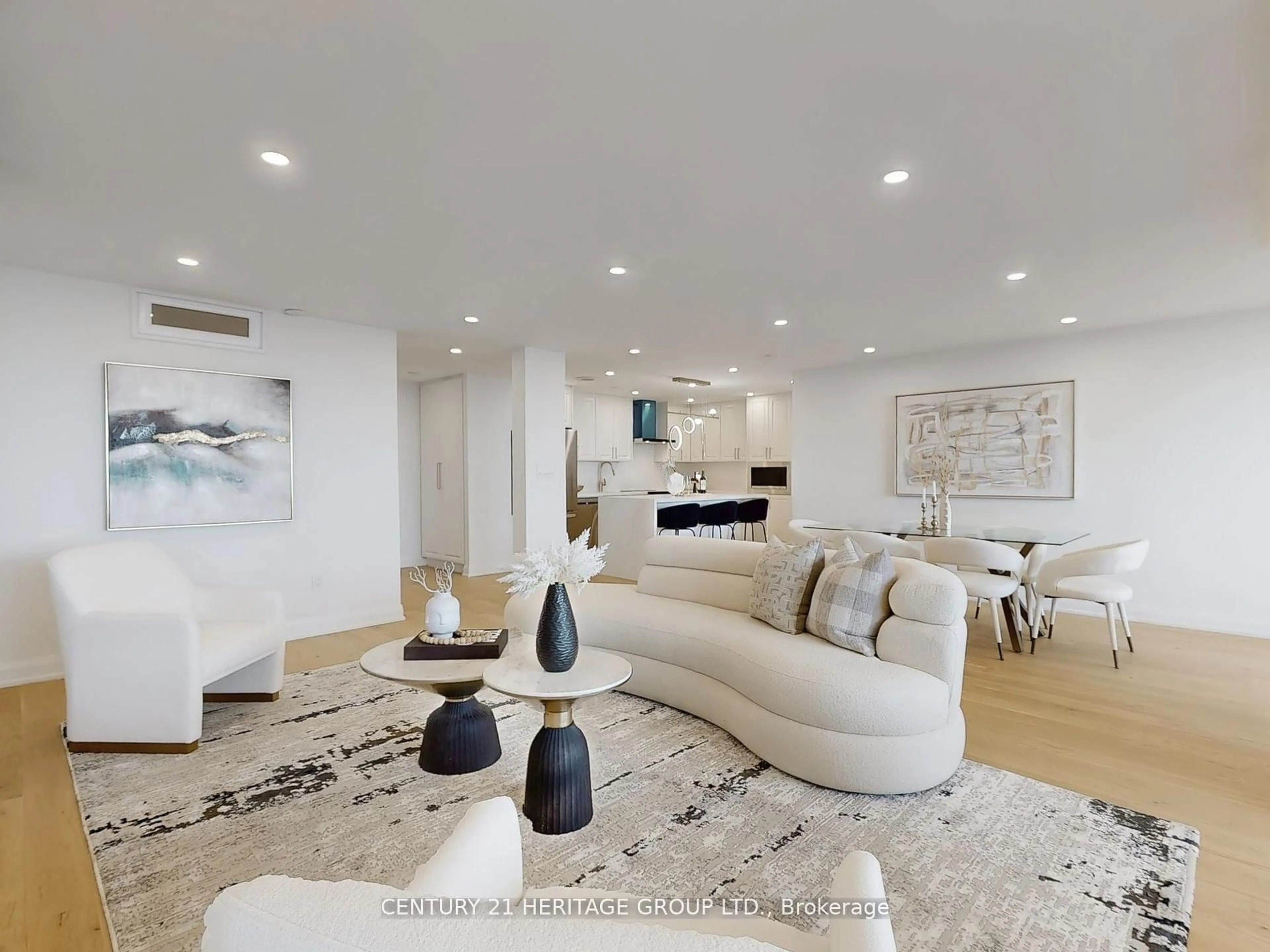 Living room with furniture, unknown for 3303 Don Mills Rd #3503, Toronto Ontario M2J 4T6