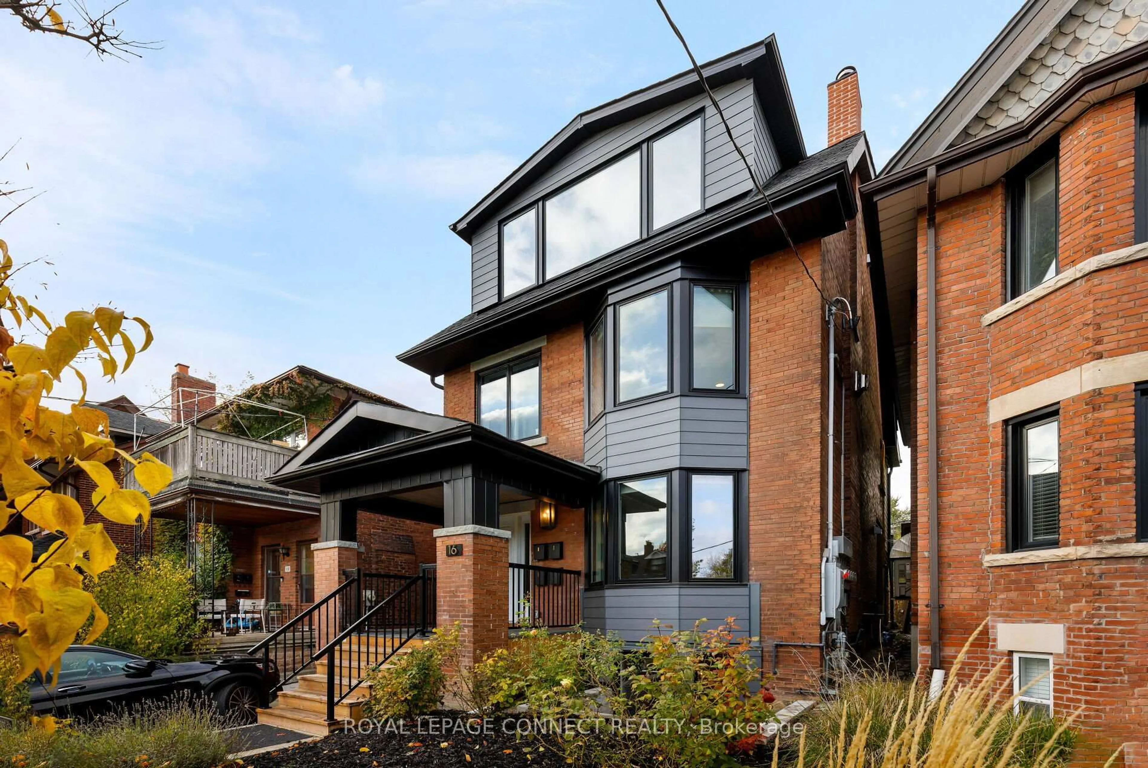 Home with brick exterior material, street for 16 Rosemount Ave, Toronto Ontario M6H 2M1