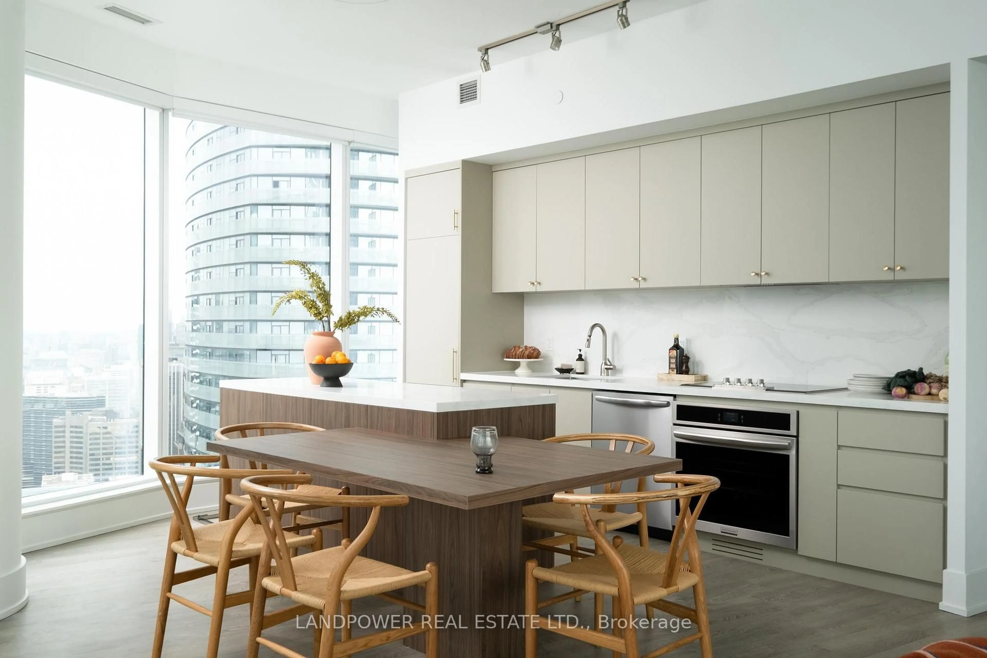 Contemporary kitchen, unknown for 10 York St #6210, Toronto Ontario M5J 2L9