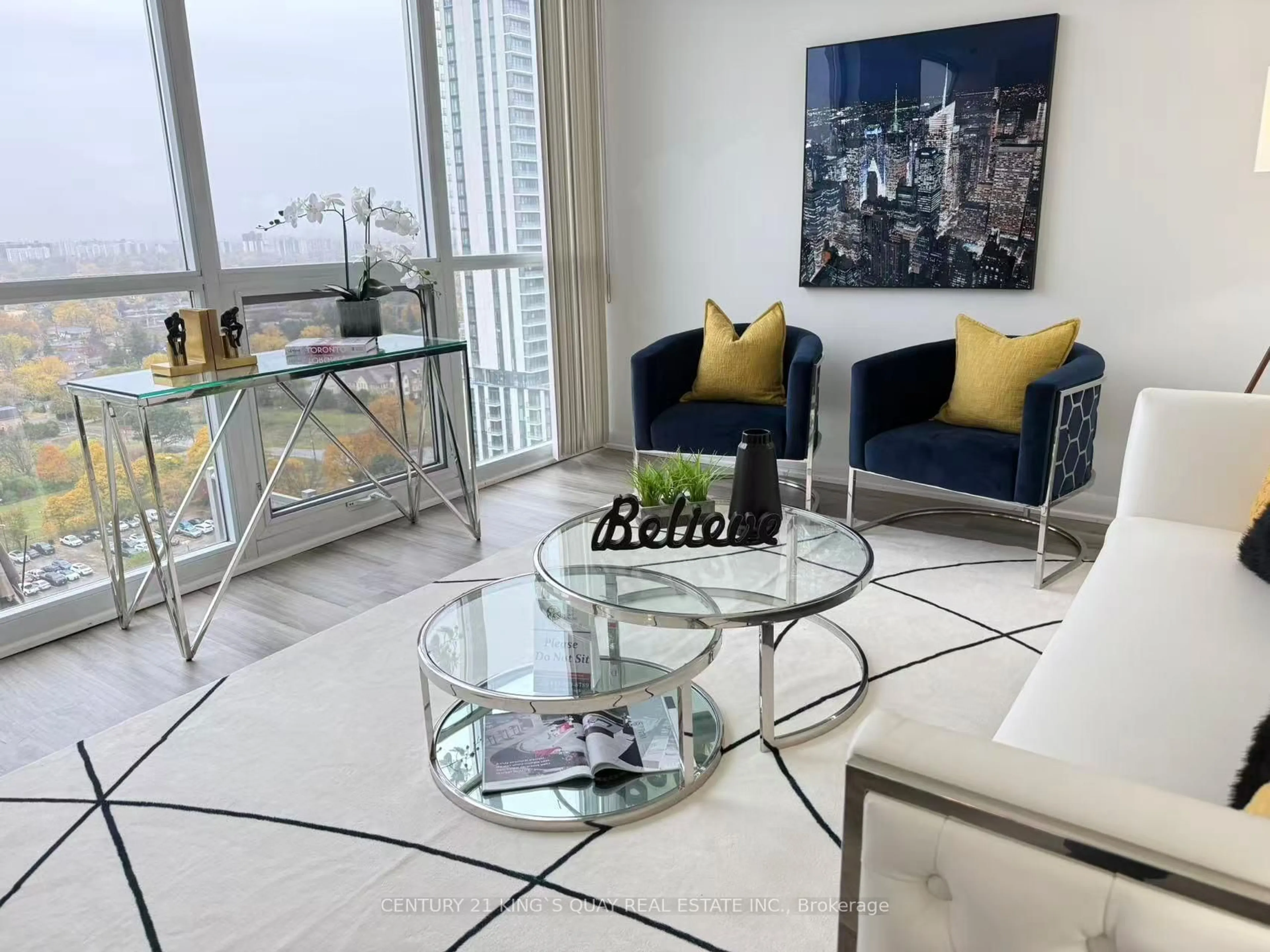 Living room with furniture, unknown for 5793 Yonge St #PH106, Toronto Ontario M2M 0A9