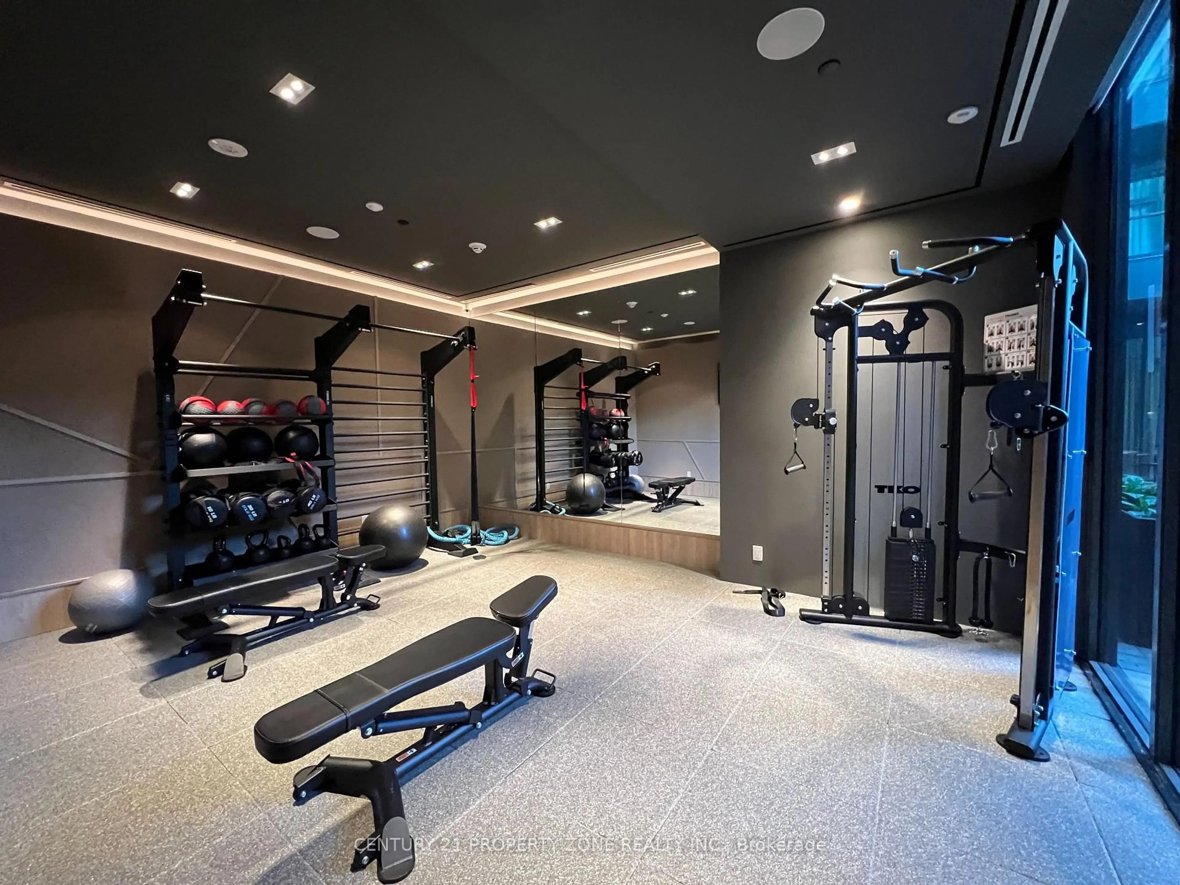 Gym or fitness room for 500 Dupont St #512, Toronto Ontario M6G 0B8