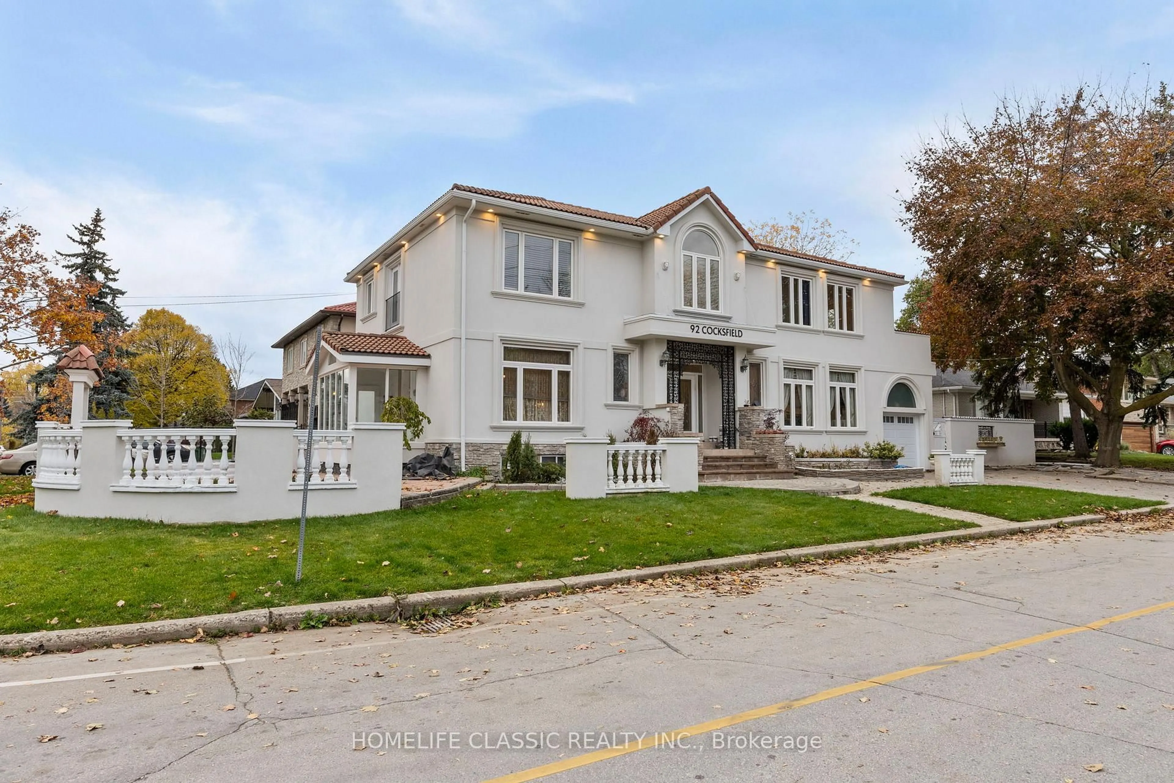 Home with brick exterior material, street for 92 Cocksfield Ave, Toronto Ontario M3H 3T2