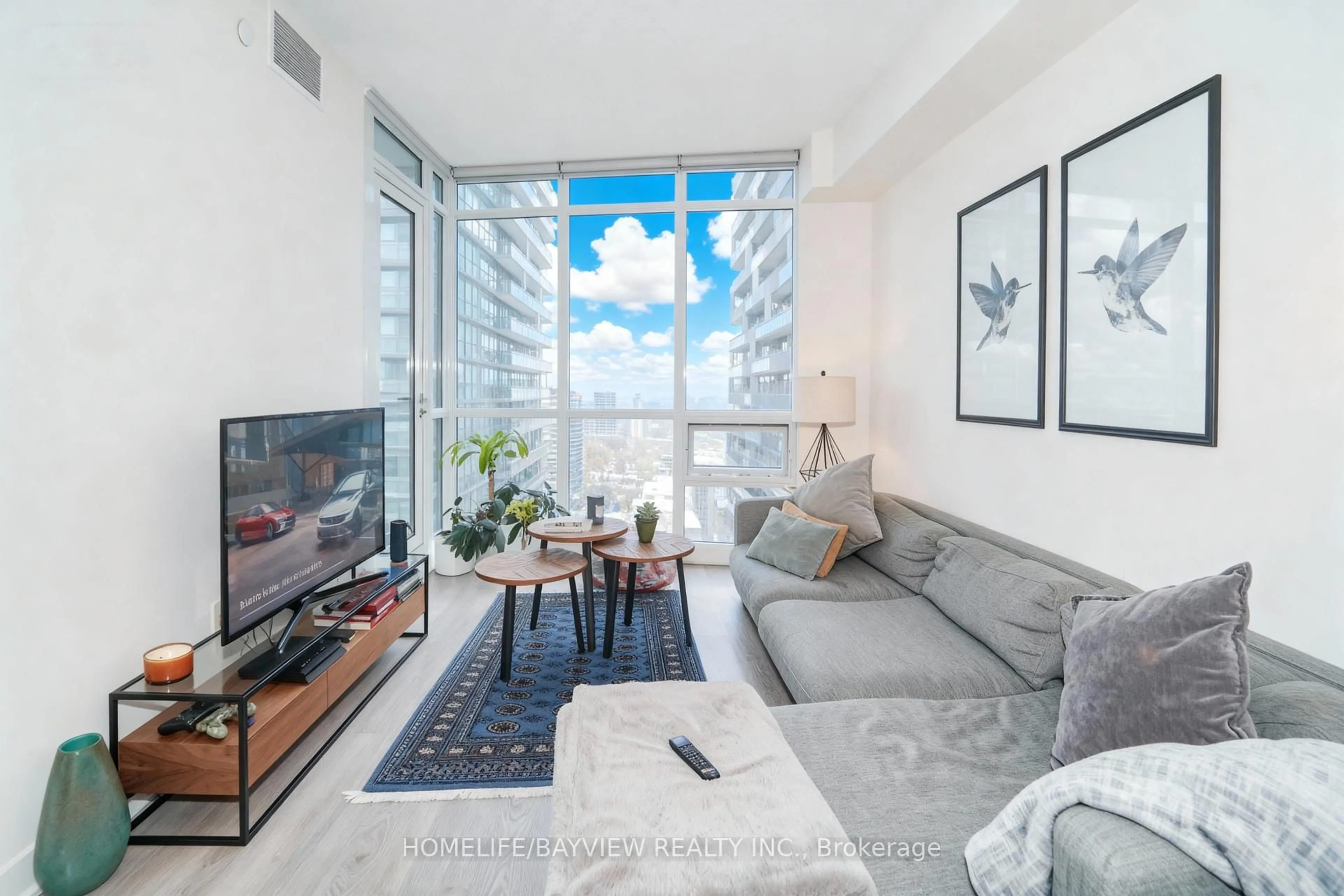 Living room with furniture, unknown for 30 Roehampton Ave #2901, Toronto Ontario M4P 0B9