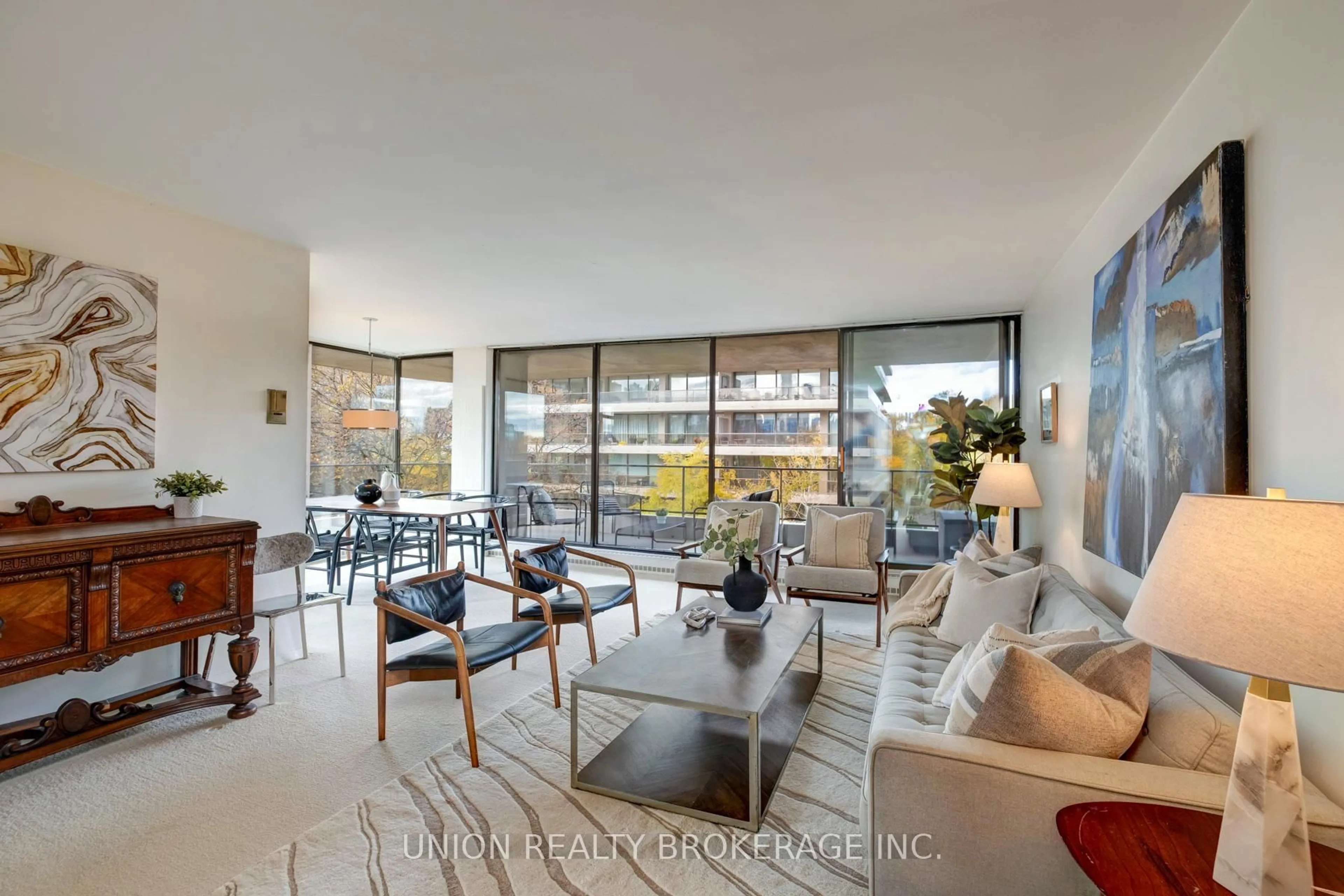 Living room with furniture, unknown for 10 Avoca Ave #401, Toronto Ontario M4T 2B7