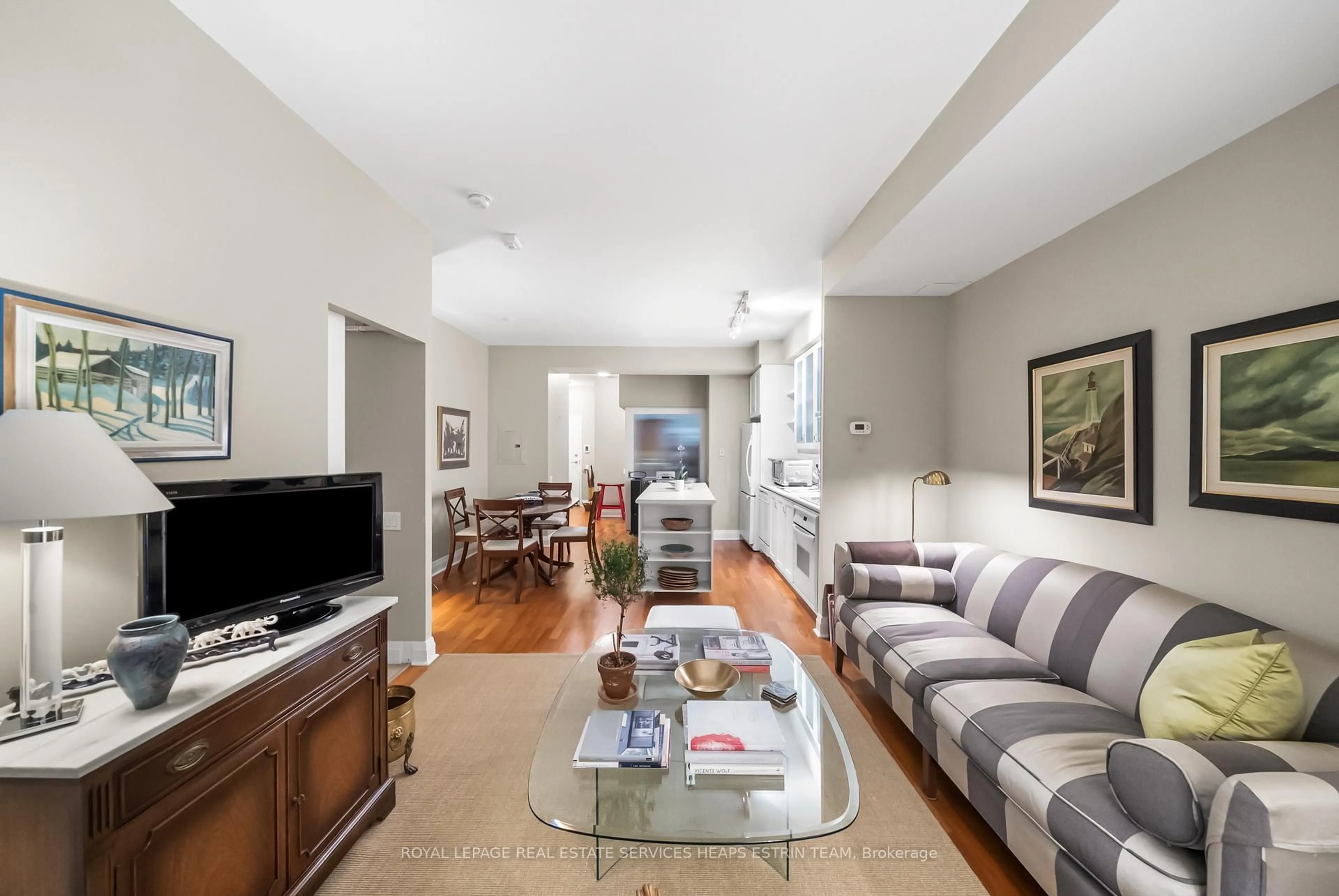 Living room with furniture, unknown for 20 Scrivener Sq #620, Toronto Ontario M4W 3X9