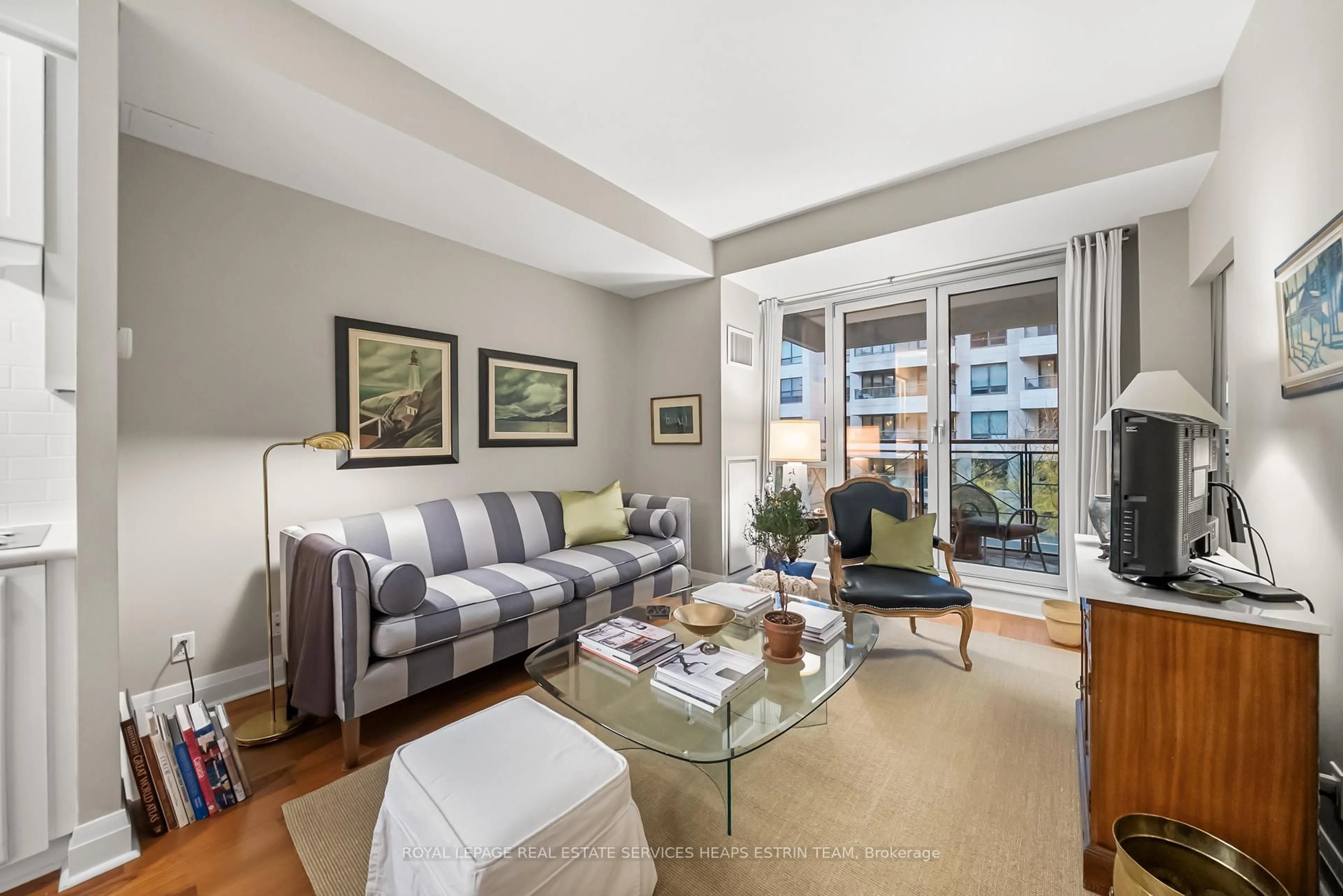 Living room with furniture, unknown for 20 Scrivener Sq #620, Toronto Ontario M4W 3X9