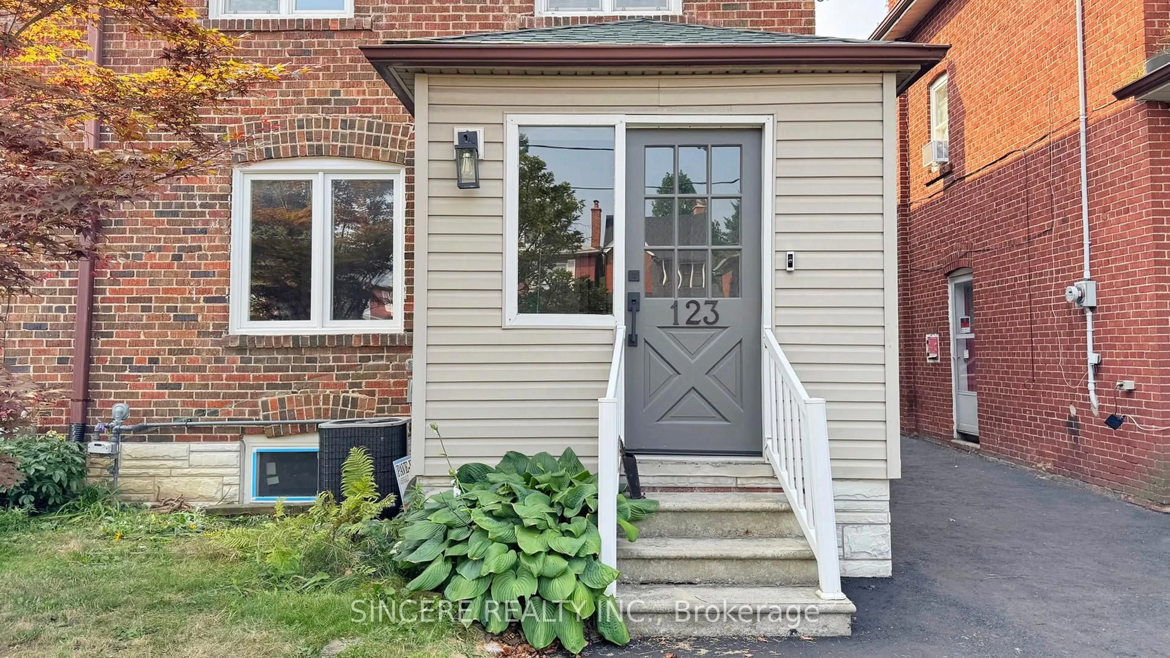 Home with brick exterior material, street for 123 Lawrence Ave, Toronto Ontario M5M 1A7
