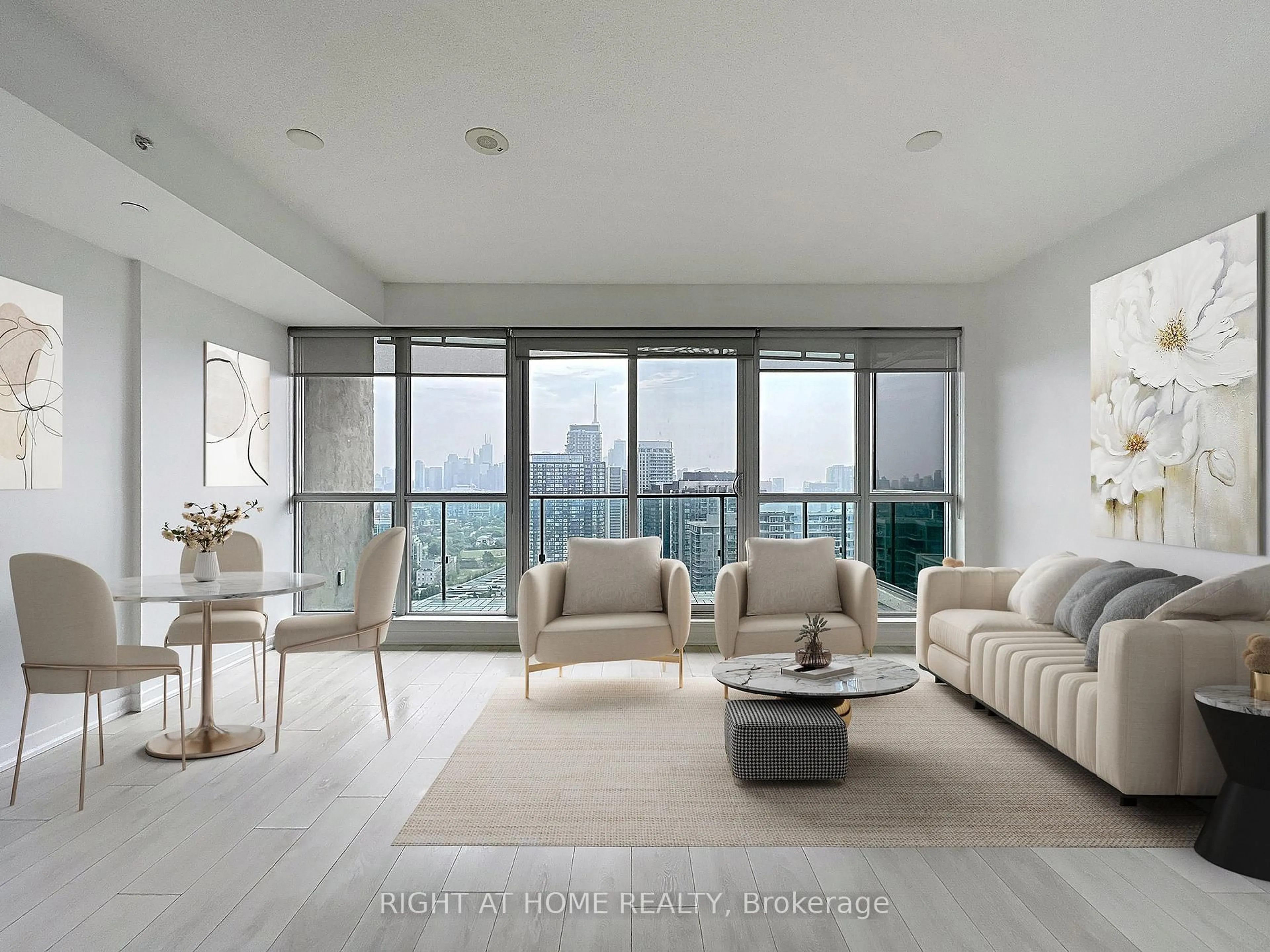 Living room with furniture, unknown for 150 East Liberty St #2804, Toronto Ontario M6K 3R5