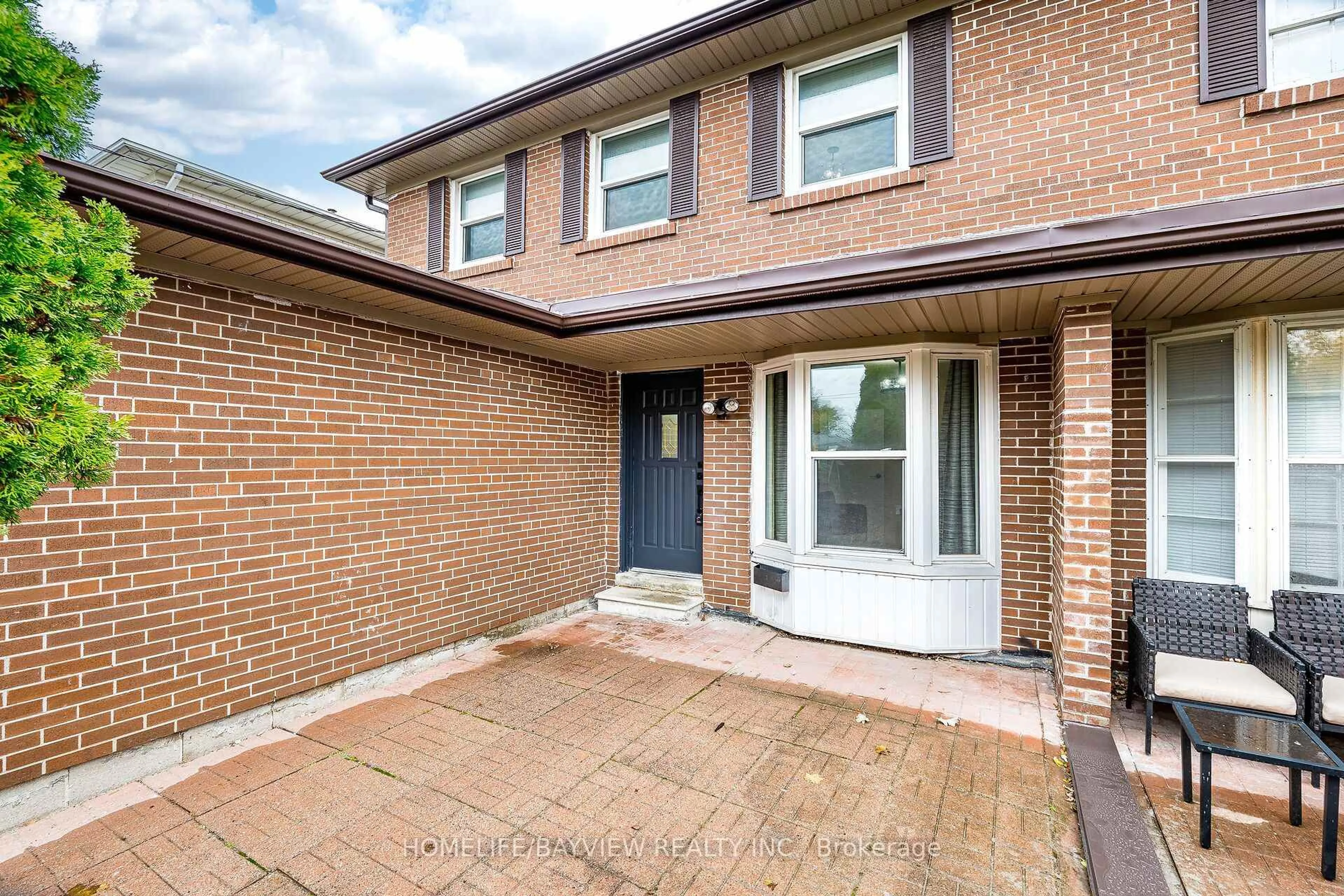 Home with brick exterior material, street for 55 Greenbush Rd, Toronto Ontario M2M 1P2