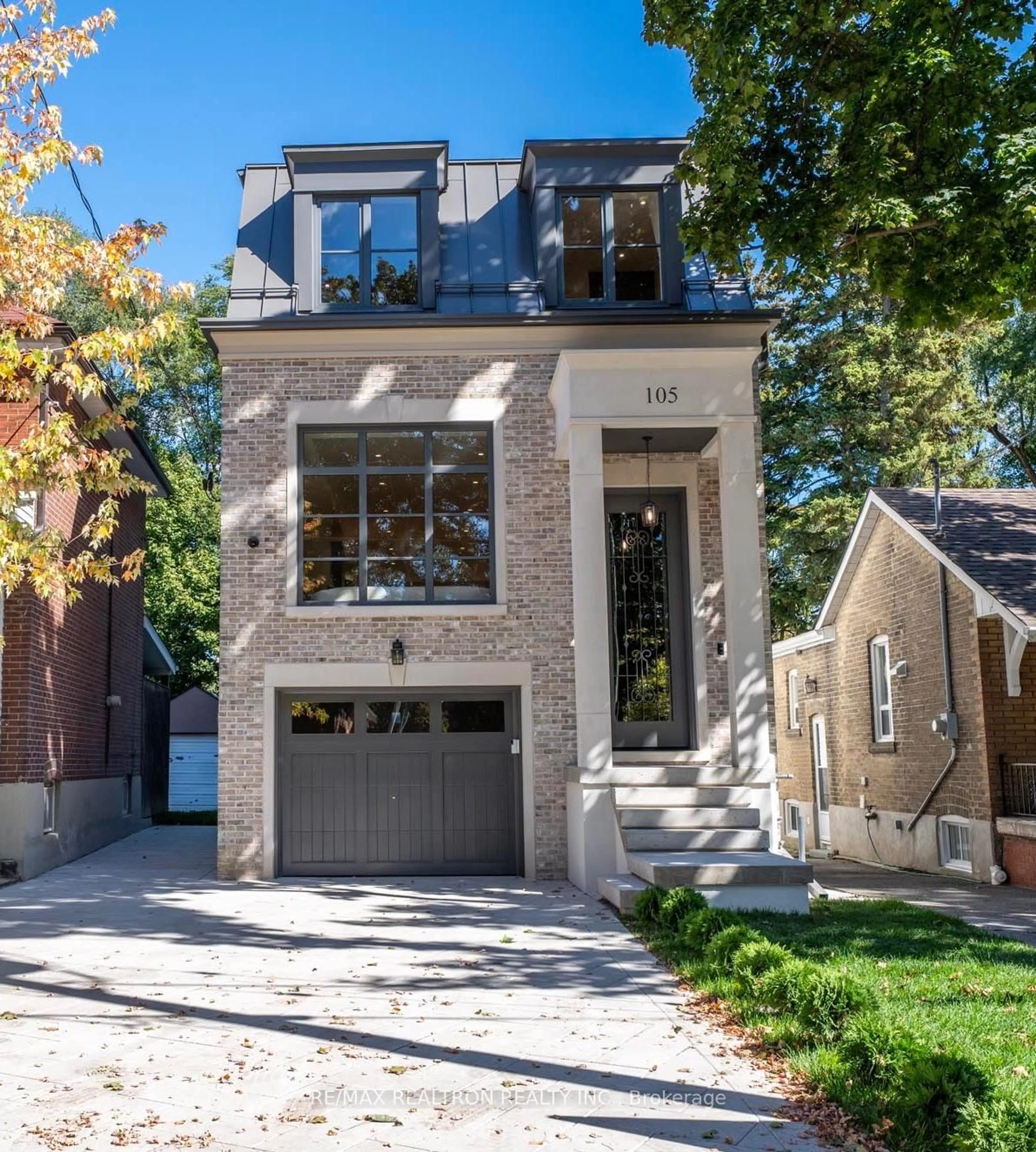 Home with brick exterior material, street for 105 Rumsey Rd, Toronto Ontario M4G 1P1