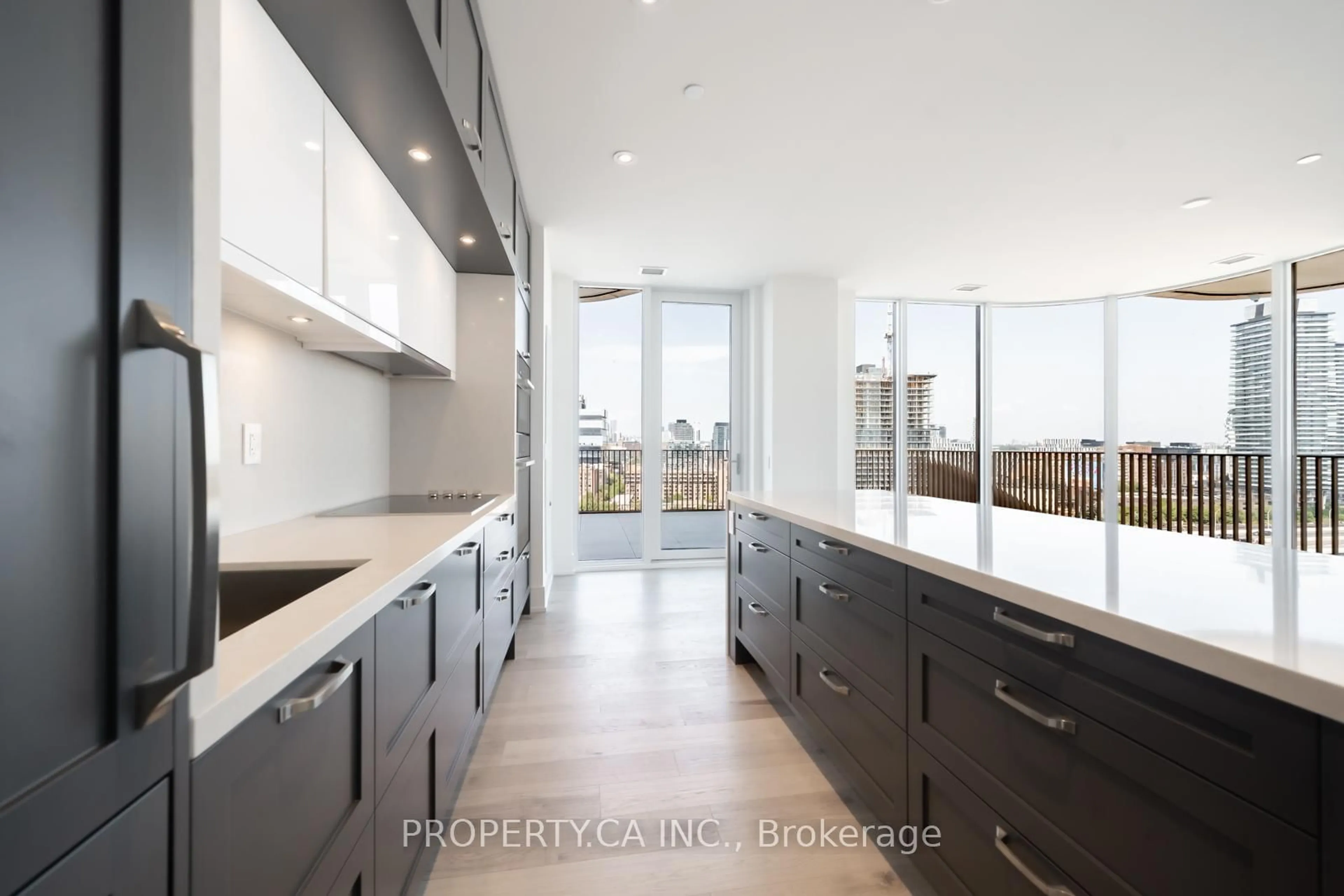 Contemporary kitchen, unknown for 155 Merchants Wharf #1331, Toronto Ontario M5B 1A6