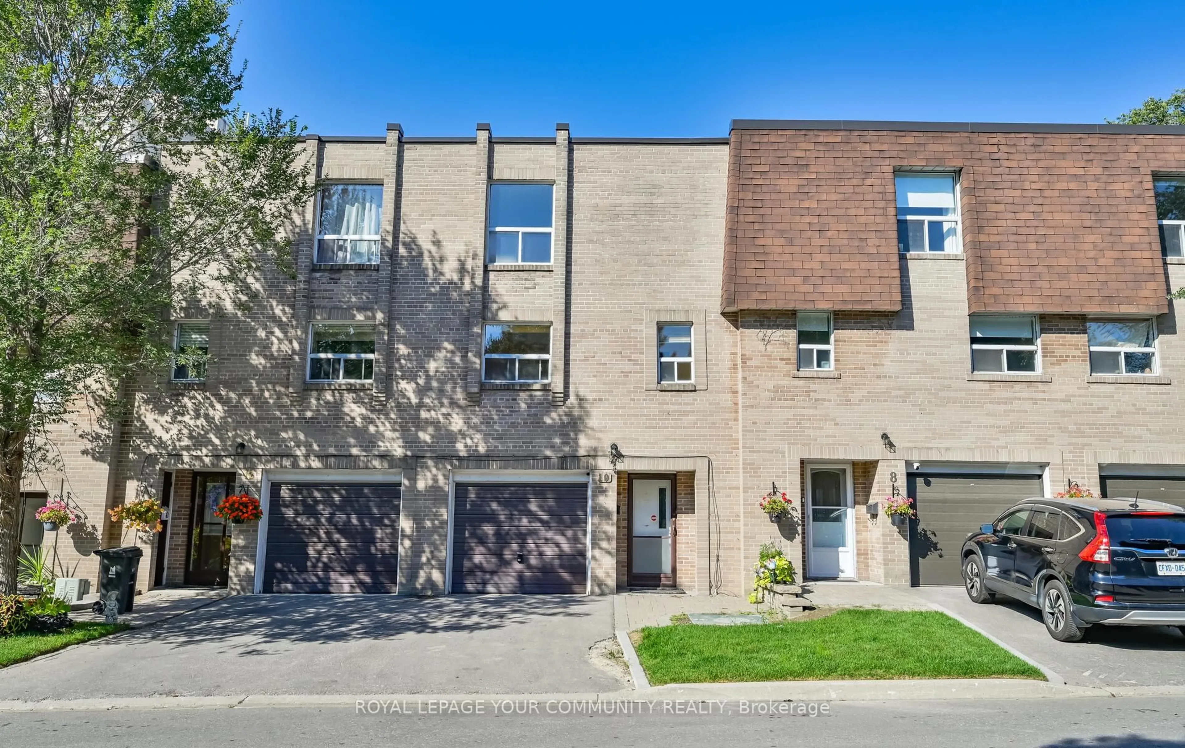 Home with brick exterior material, street for 10 Village Green Way, Toronto Ontario M2J 1K8