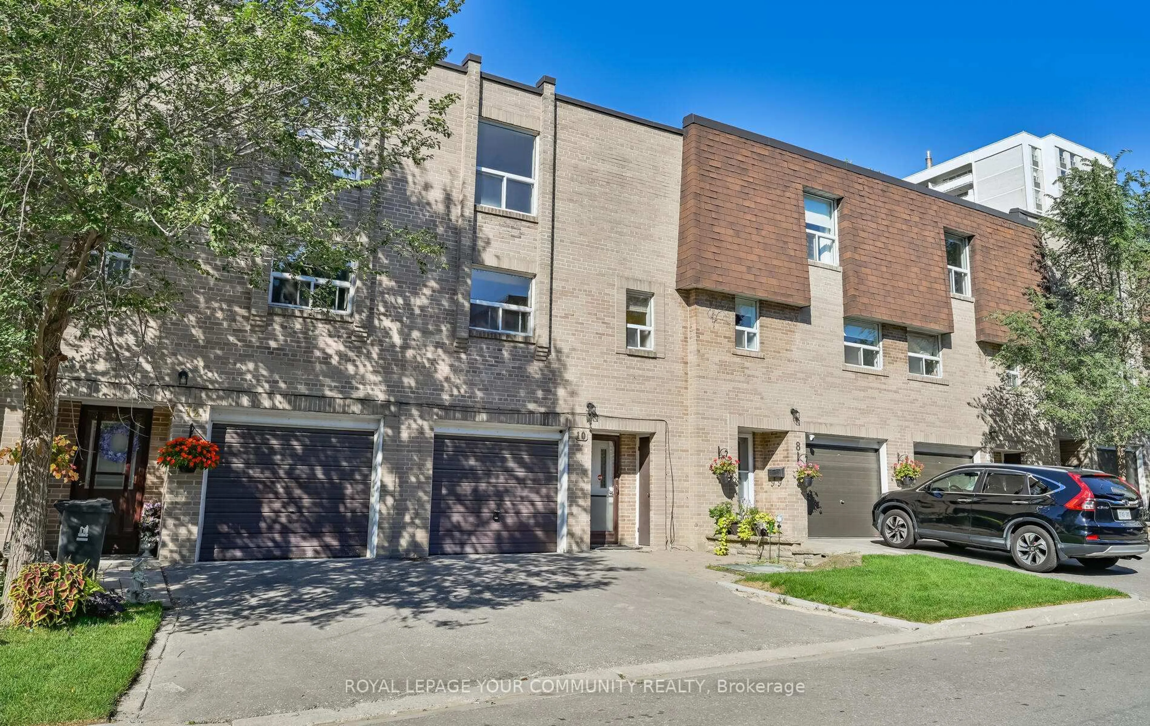 Home with brick exterior material, street for 10 Village Green Way, Toronto Ontario M2J 1K8
