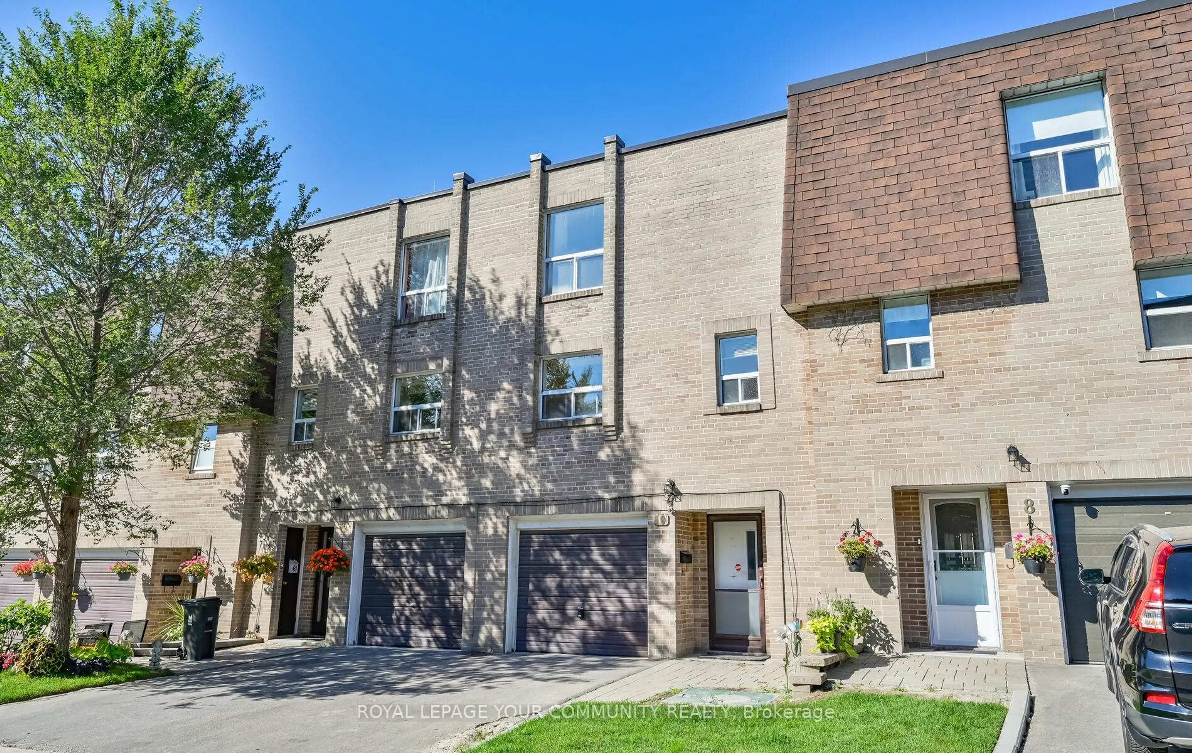 Home with brick exterior material, street for 10 Village Green Way, Toronto Ontario M2J 1K8