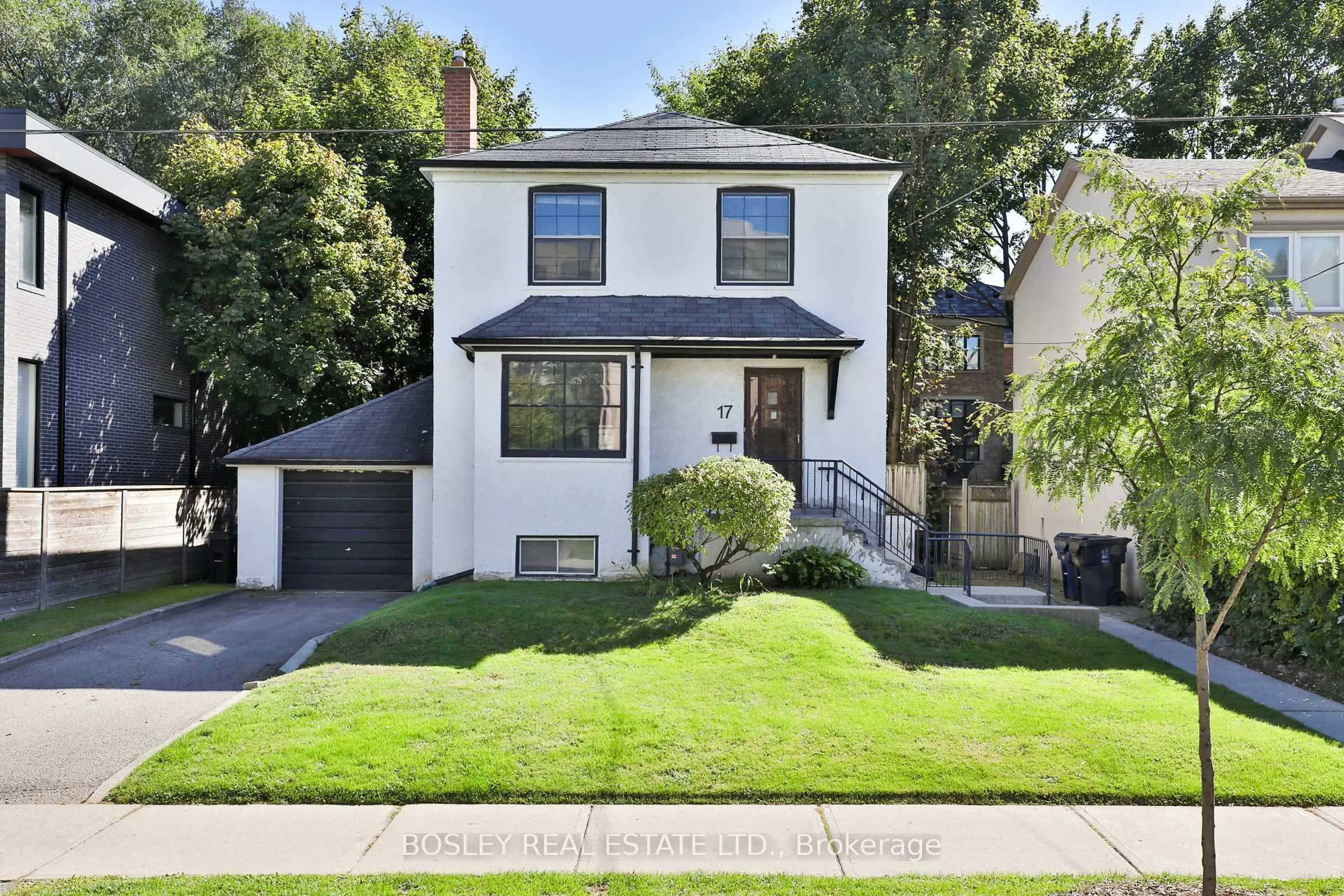 Home with brick exterior material, street for 17 Fairholme Ave, Toronto Ontario M6B 2W4