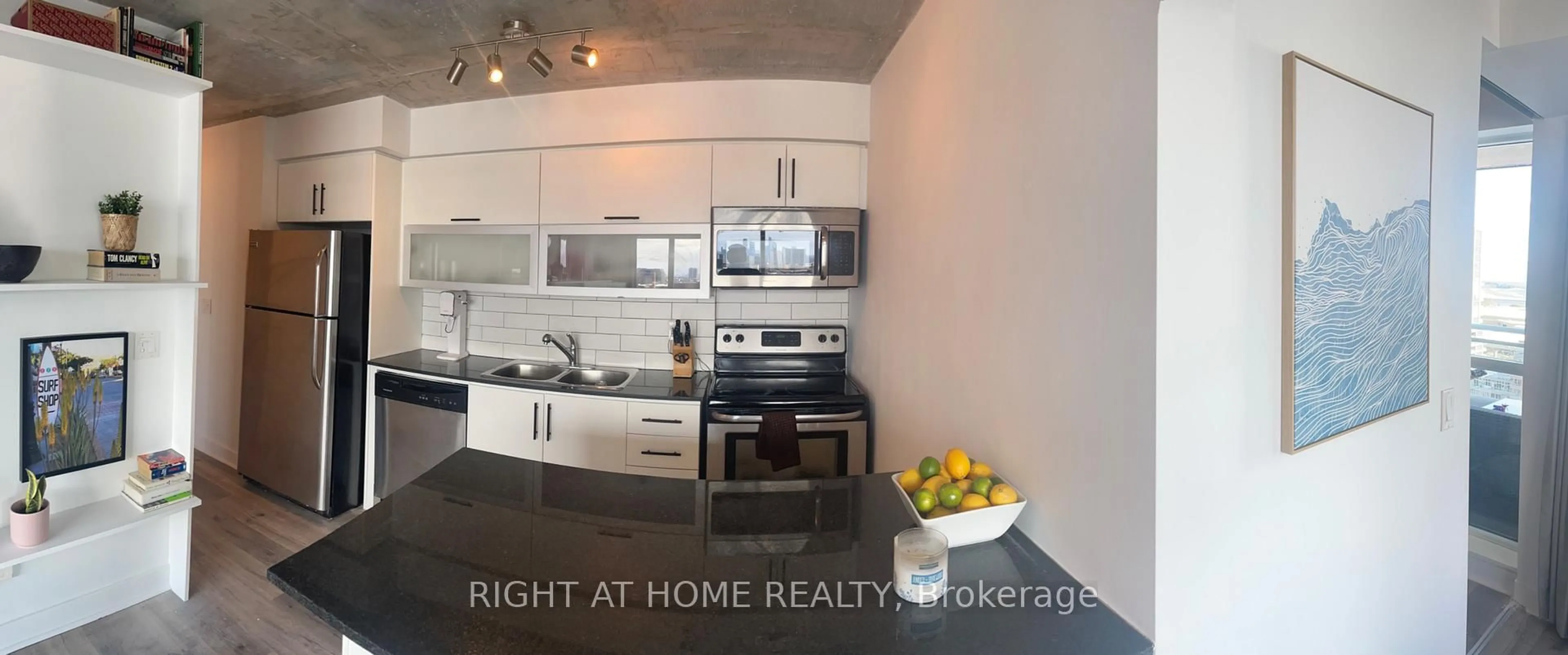 Open concept kitchen, unknown for 100 Western Battery Rd #1603, Toronto Ontario M6K 3S2