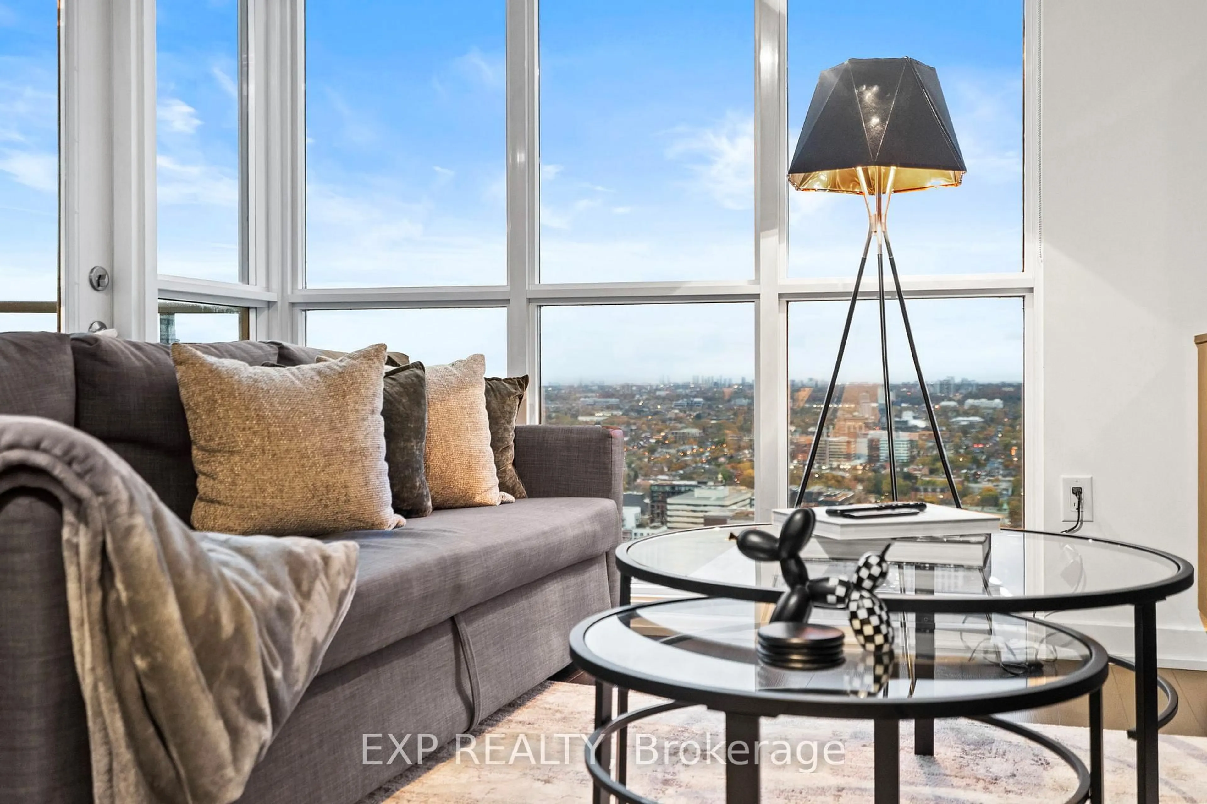 Living room with furniture, unknown for 21 Iceboat Terr #Ph15, Toronto Ontario M5V 4A9