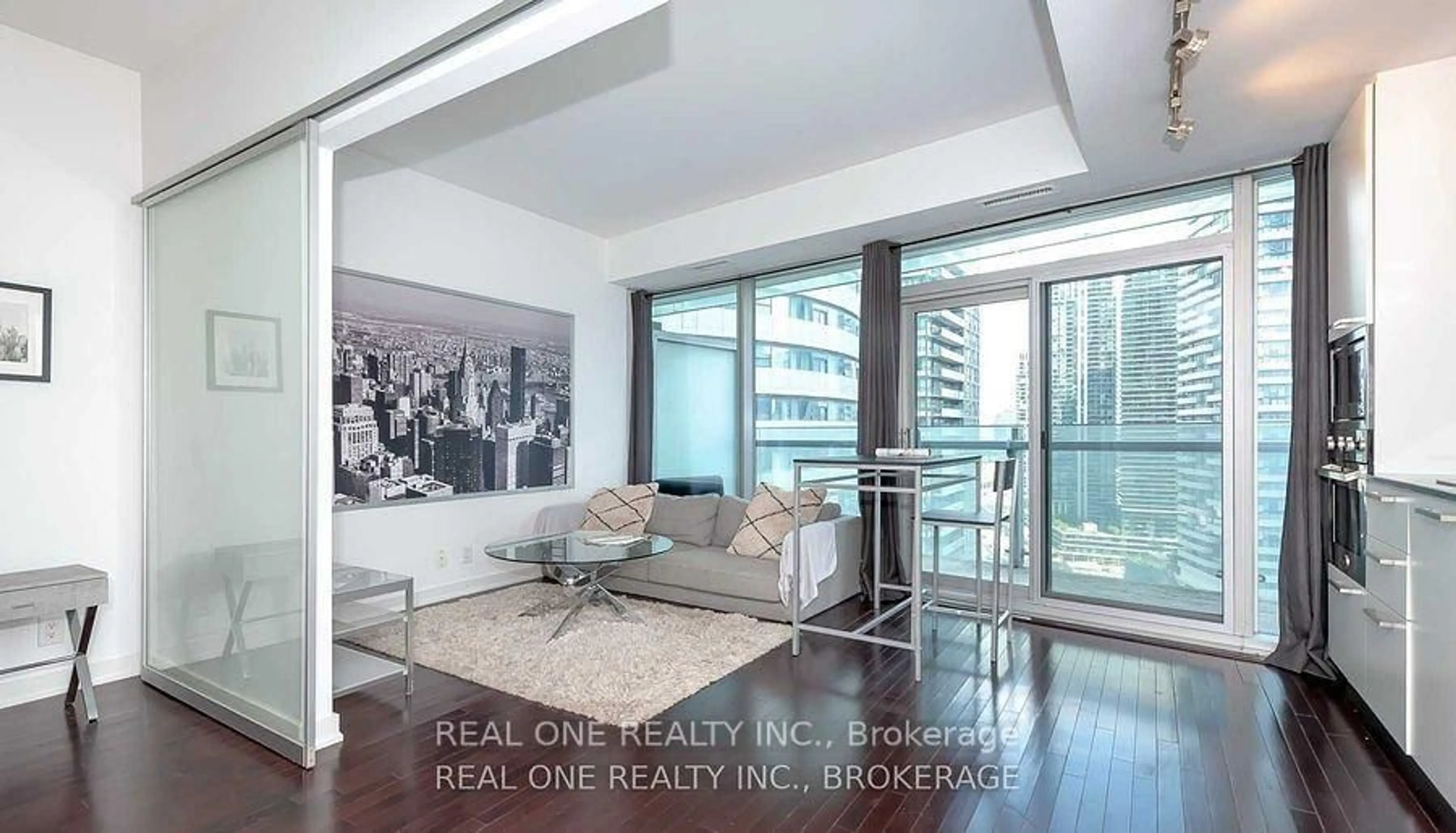 Living room with furniture, unknown for 12 York St #2001, Toronto Ontario M5J 0A9