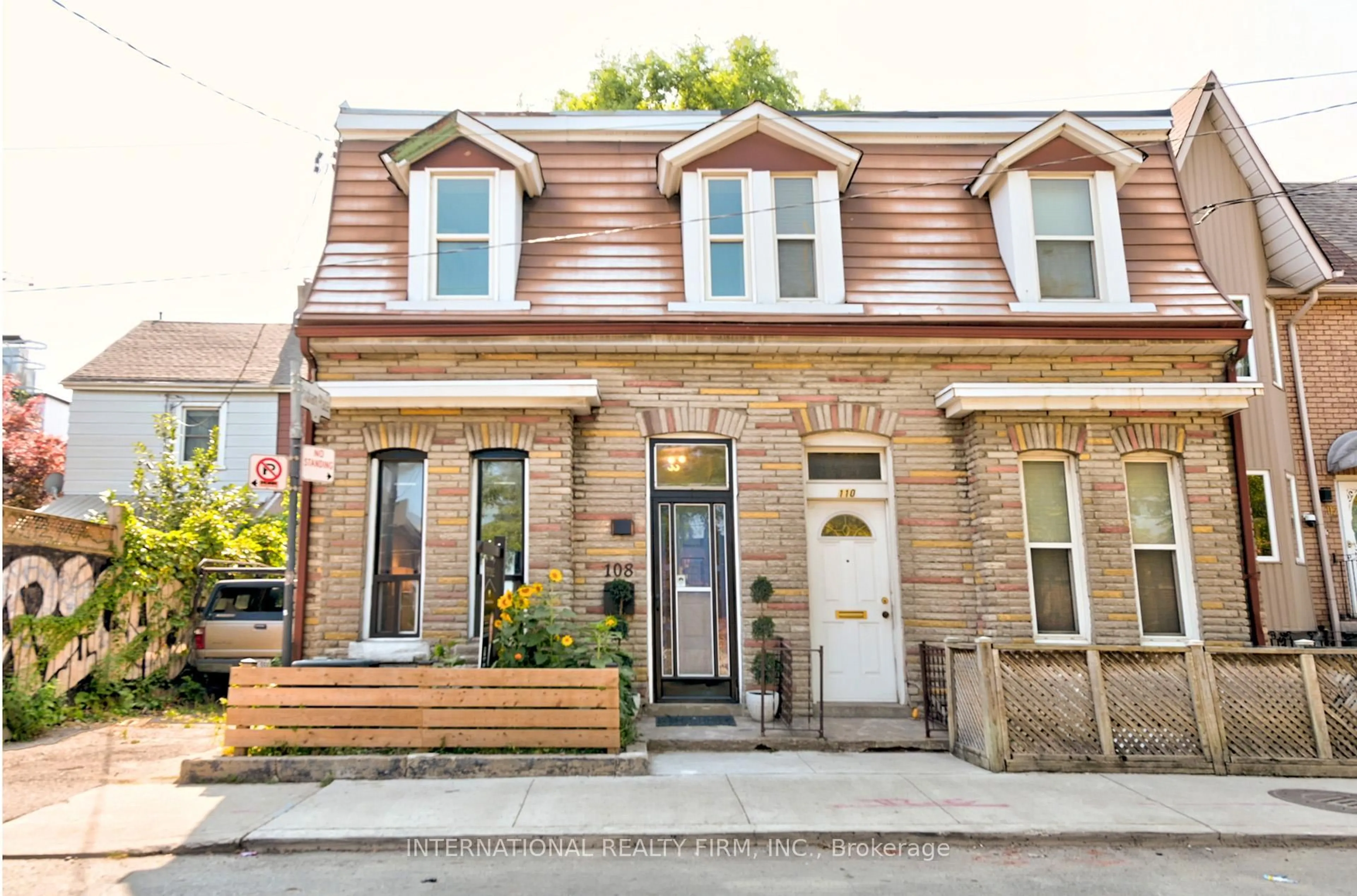Home with brick exterior material, street for 108 Shaw St, Toronto Ontario M6J 2W5