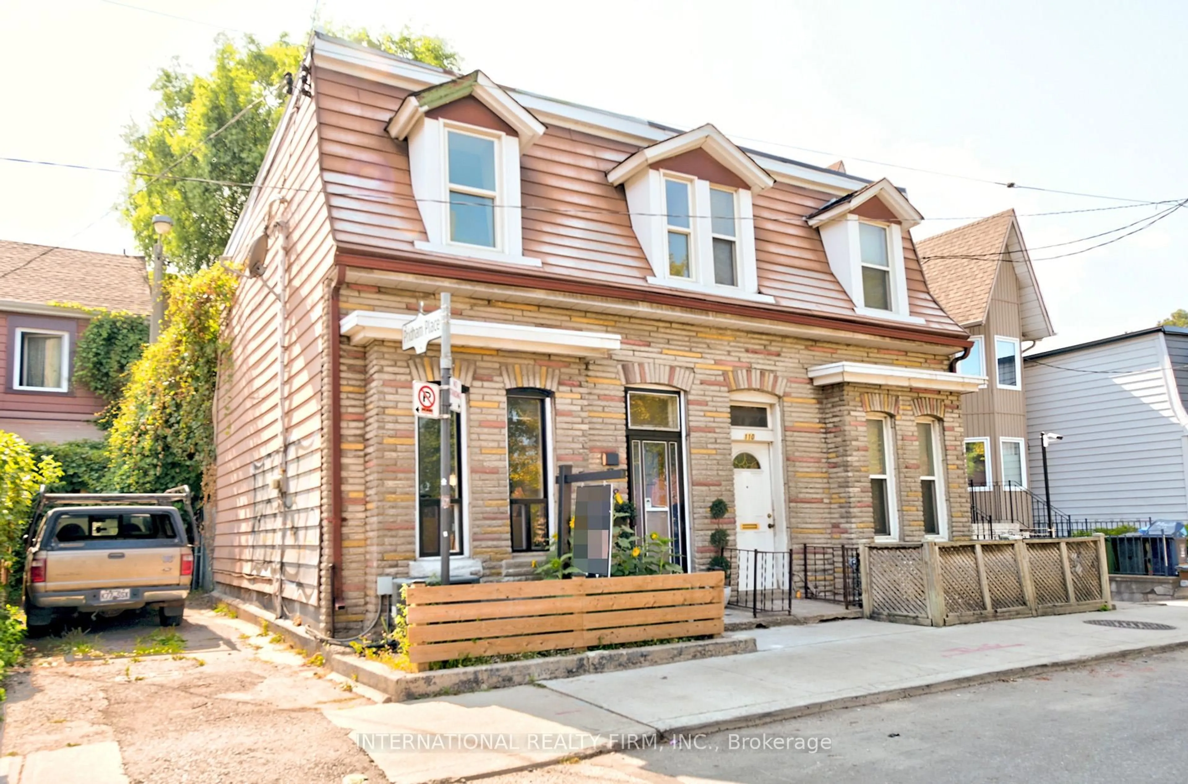 Home with brick exterior material, street for 108 Shaw St, Toronto Ontario M6J 2W5