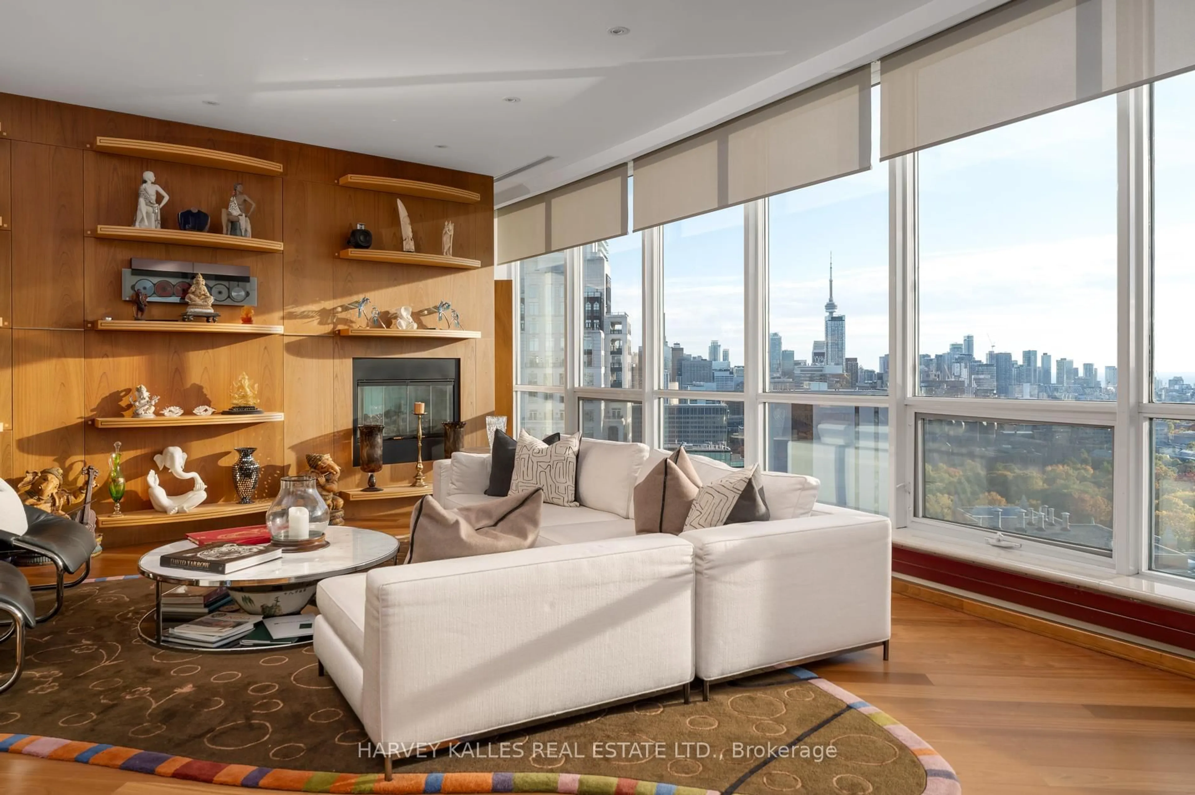 Living room with furniture, unknown for 10 Bellair St #2604, Toronto Ontario M5R 3T8