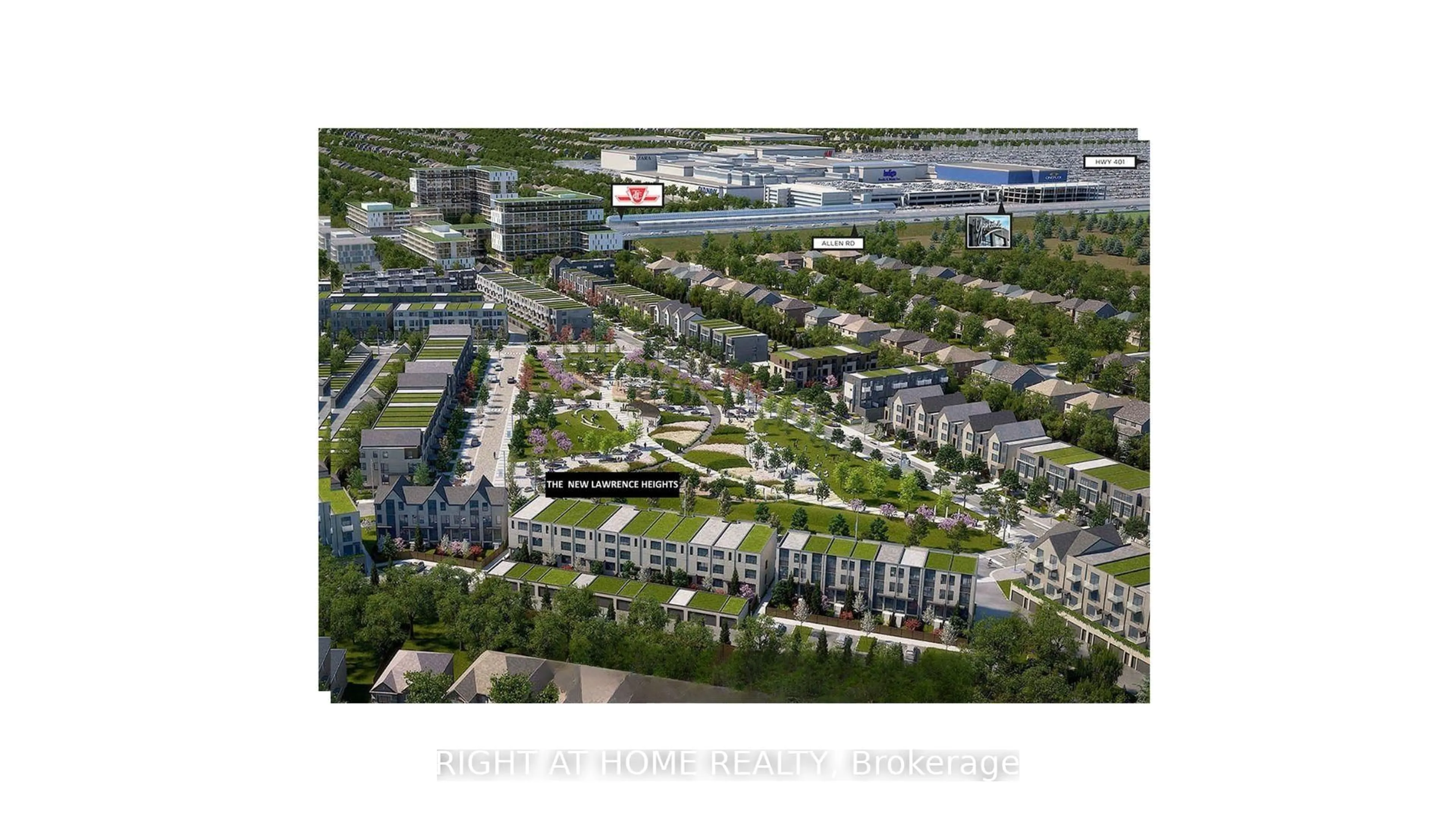 A pic from outside/outdoor area/front of a property/back of a property/a pic from drone, street for 111 GREEN GARDENS Blvd, Toronto Ontario M6A 0E2