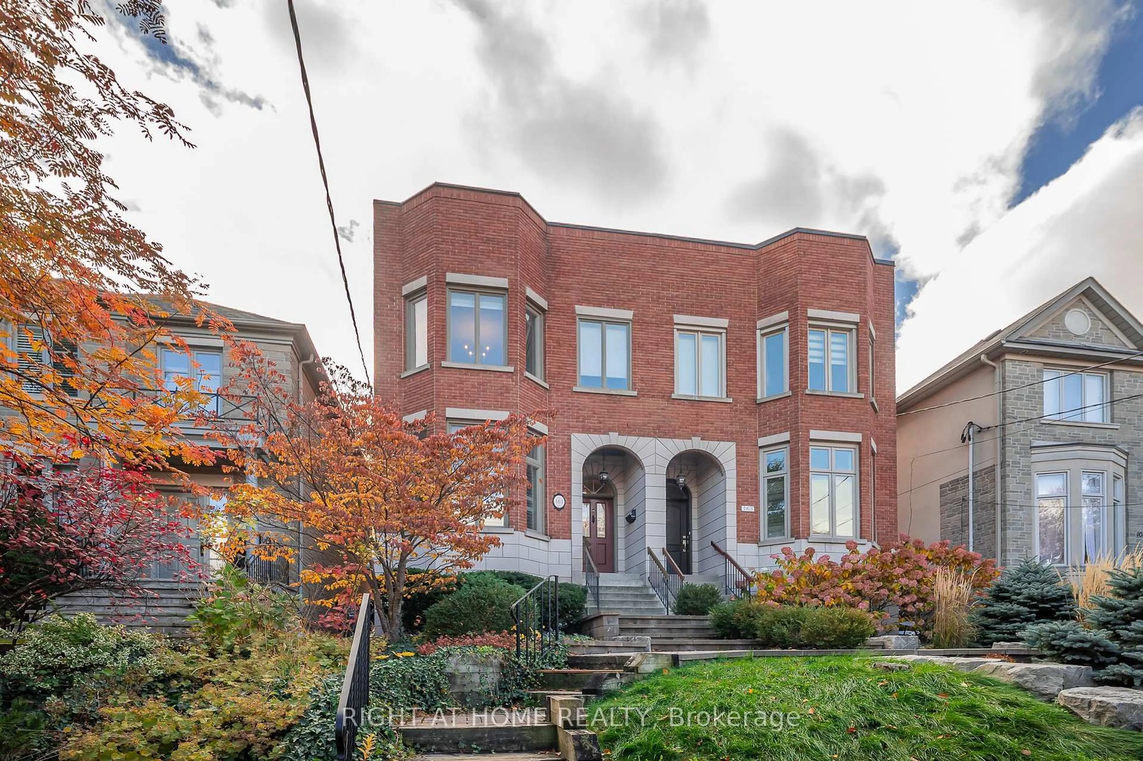 Home with brick exterior material, street for 161 Cranbrooke Ave, Toronto Ontario M5M 1M6