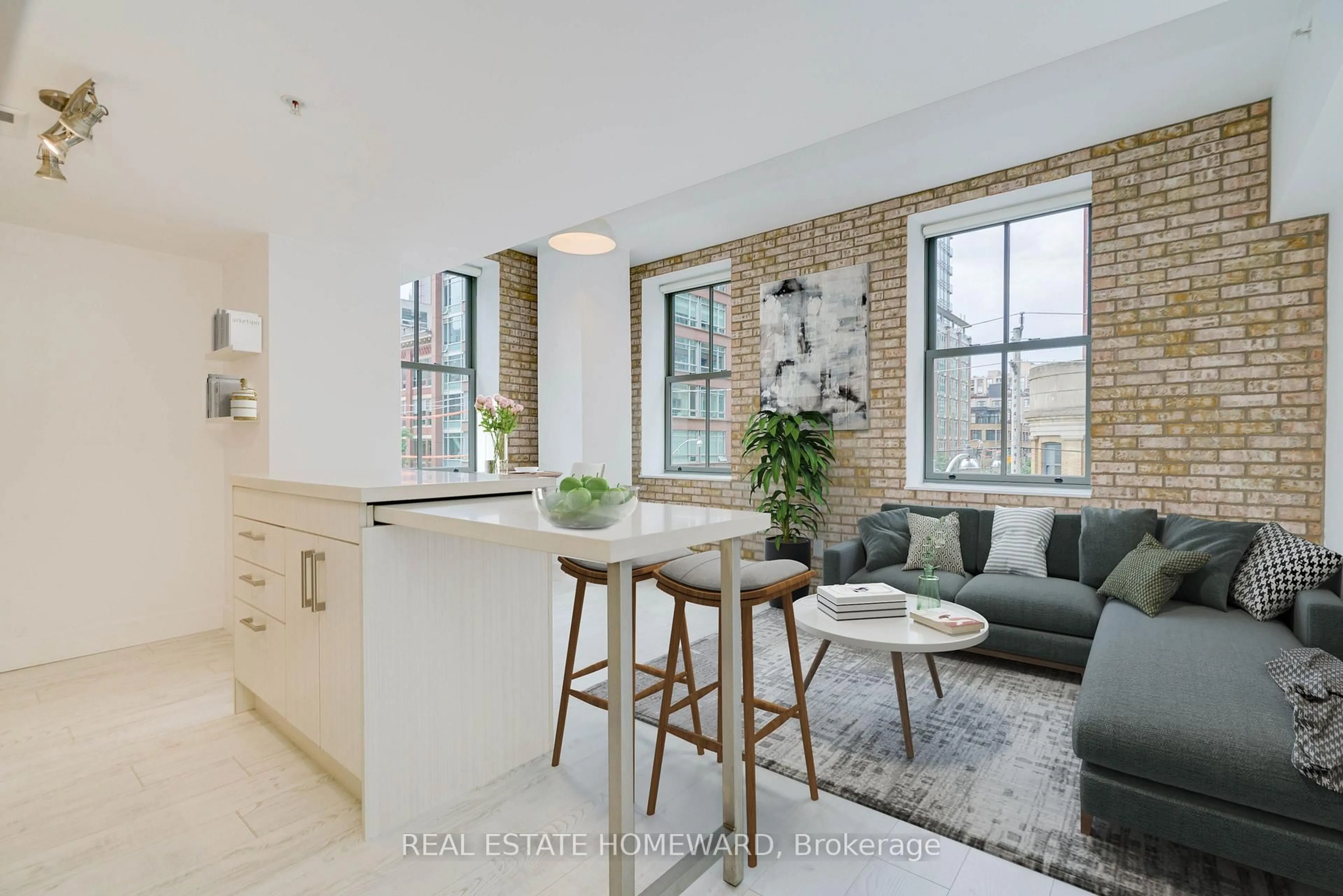 Open concept kitchen, unknown for 39 Sherbourne St #304, Toronto Ontario M5A 0L8