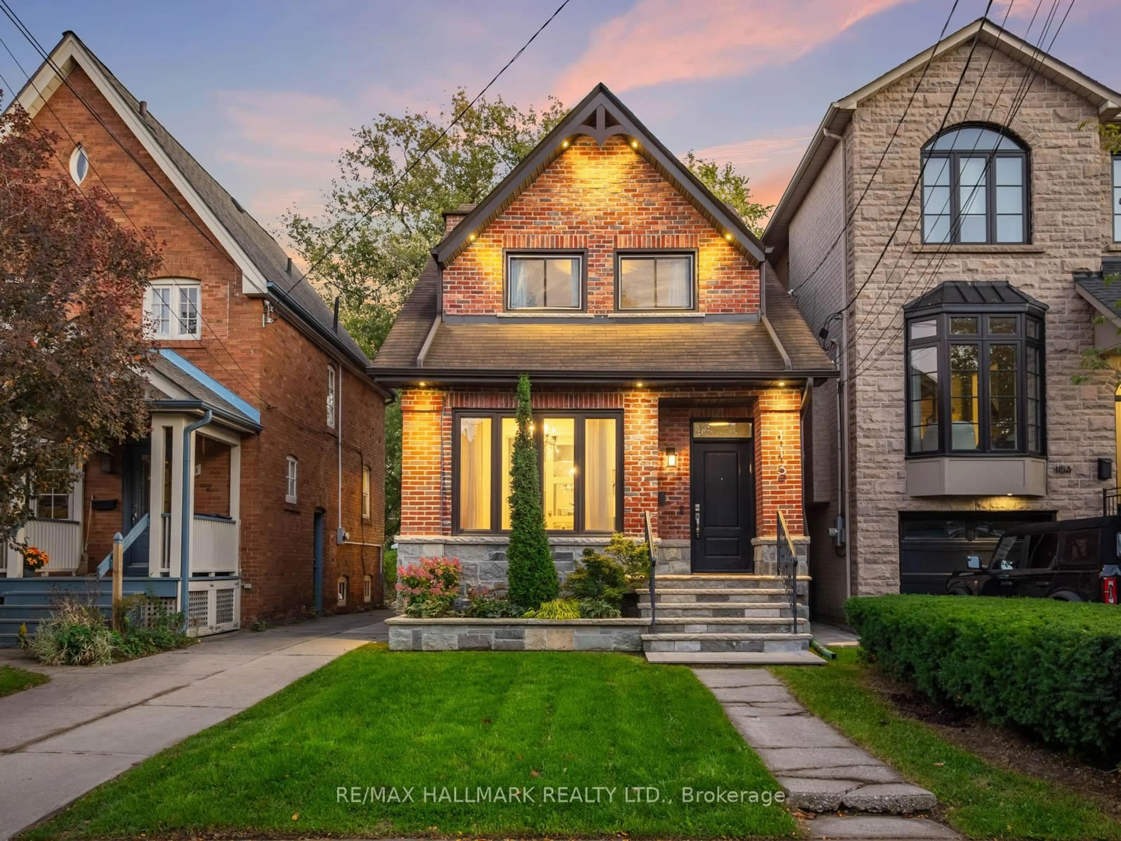 Home with brick exterior material, street for 113 Melrose Ave, Toronto Ontario M5M 1Y8