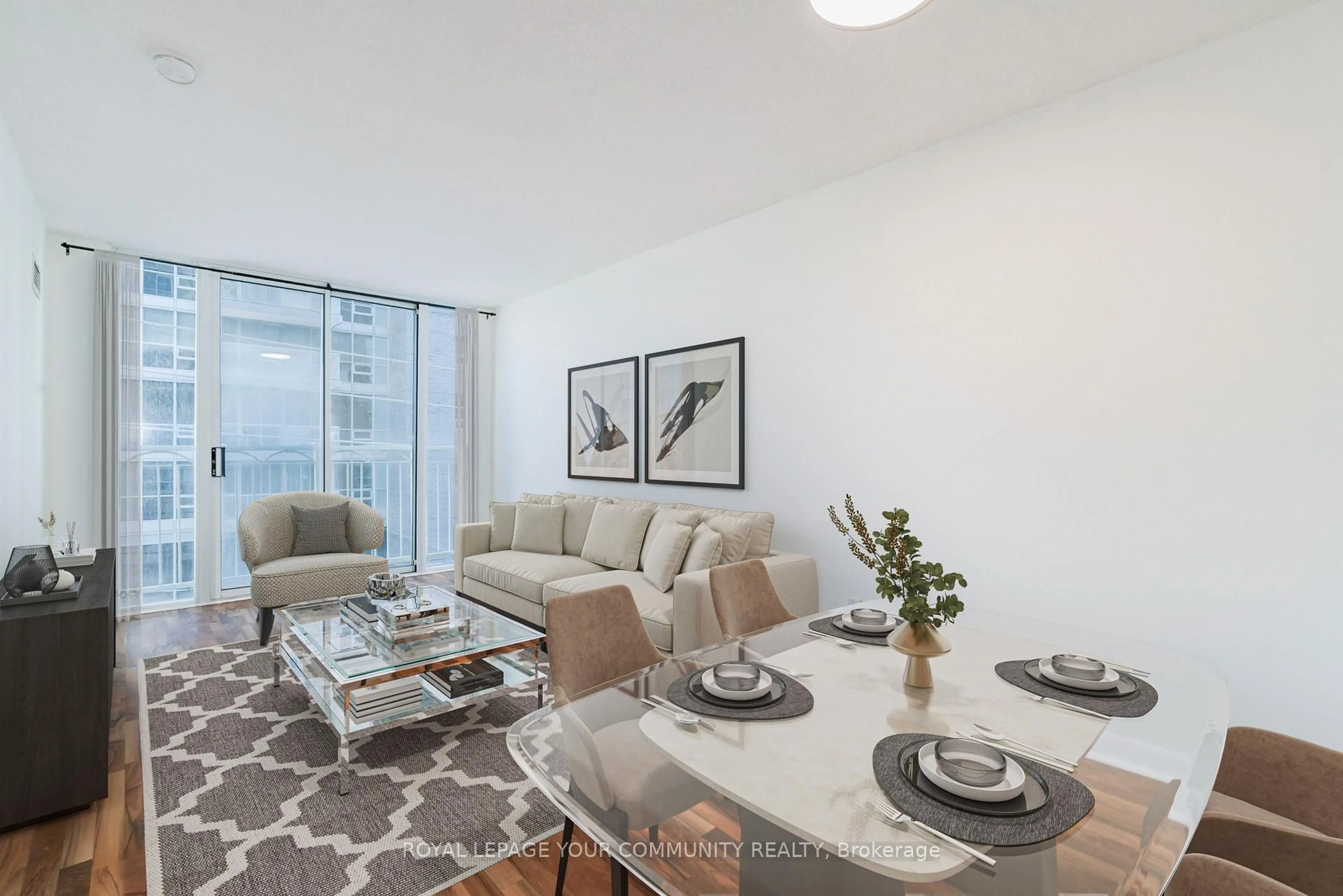 Living room with furniture, unknown for 313 Richmond St #467, Toronto Ontario M5A 4S7