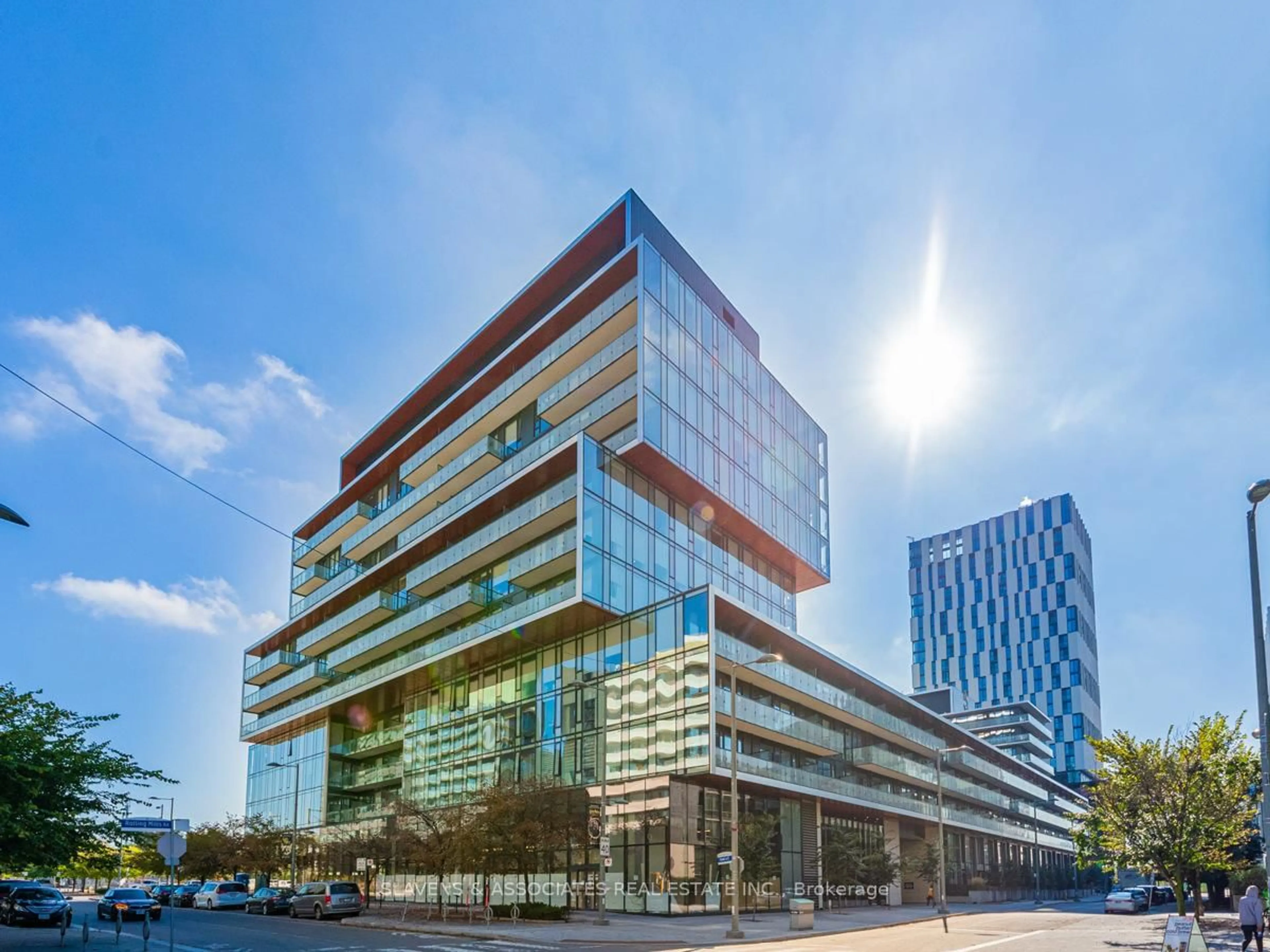 Indoor foyer for 35 Rolling Mills Rd #N814, Toronto Ontario M5A 0V6