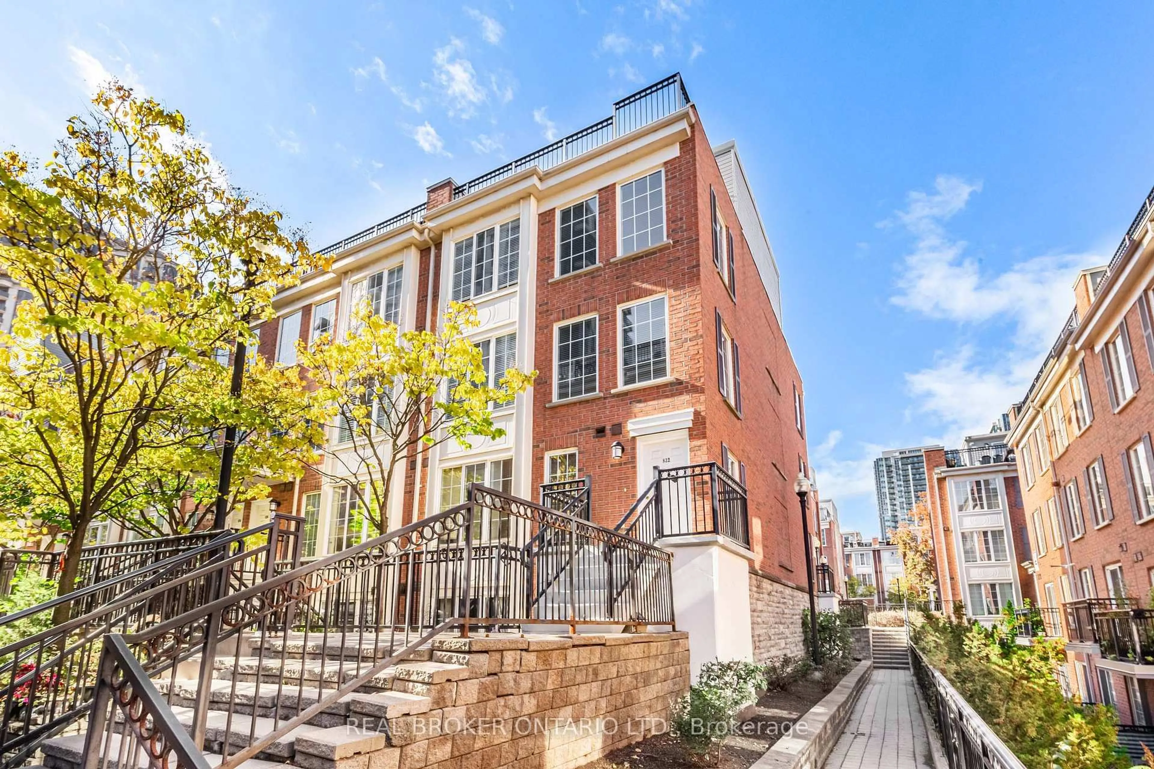 Home with brick exterior material, street for 5 Everson Dr #822, Toronto Ontario M2N 7C3