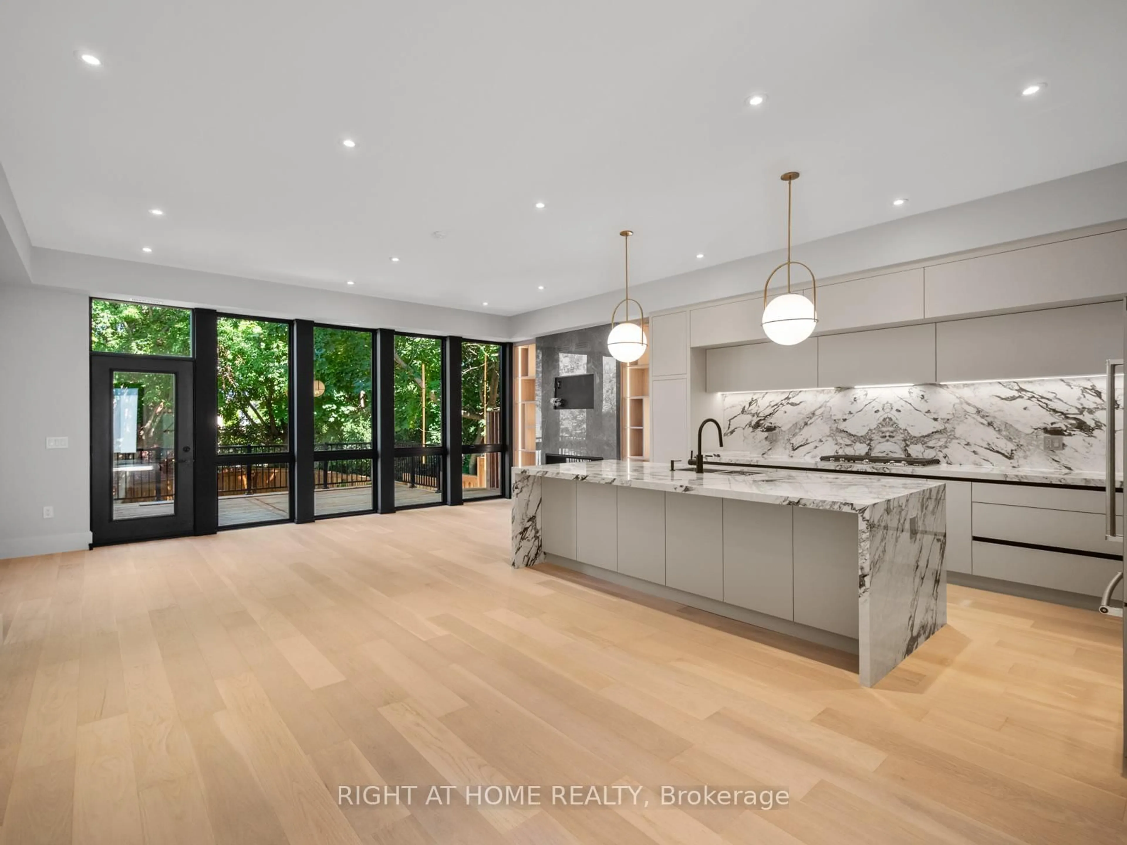 Open concept kitchen, unknown for 57 Alameda Ave, Toronto Ontario M6C 3W3